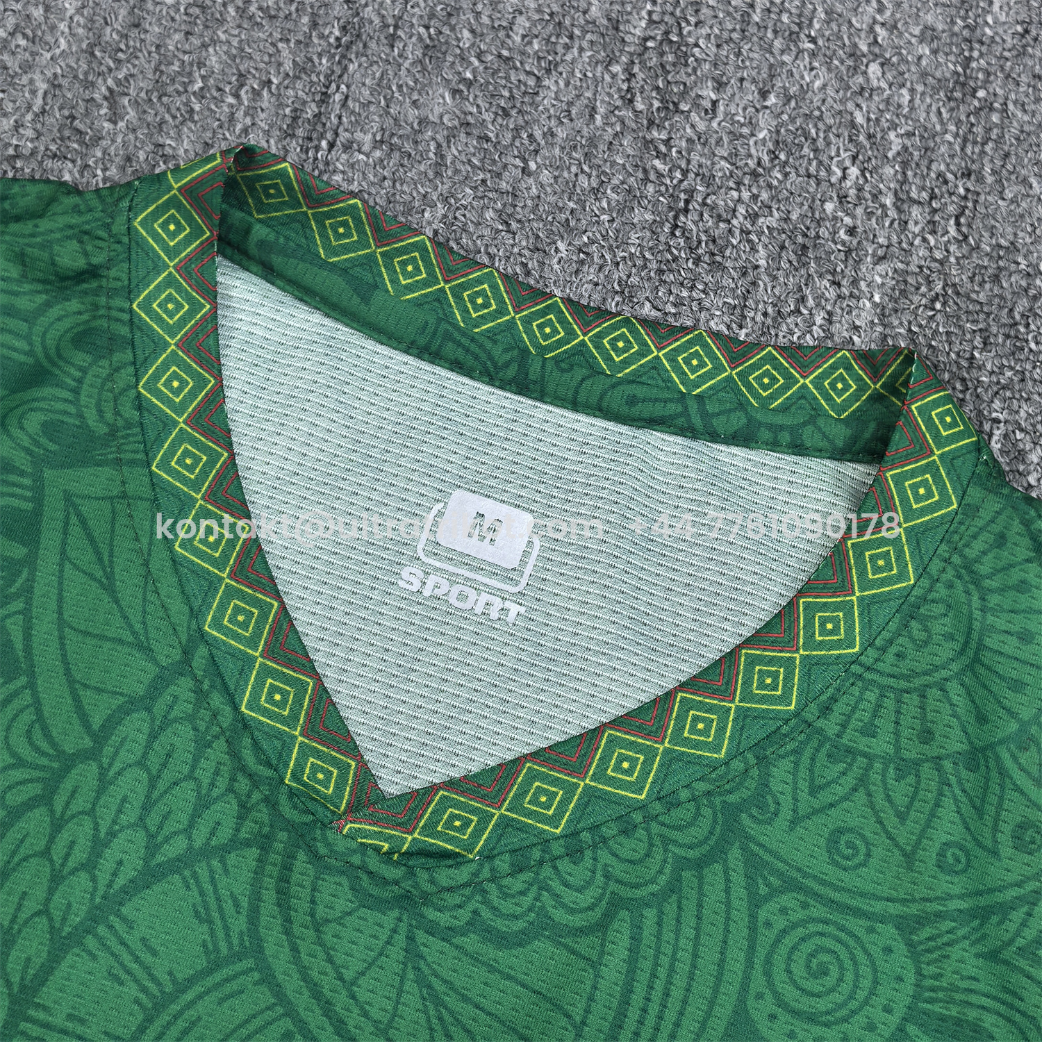 UltraTrikot-Mali 25-26 Green Special Jersey - Fans Version