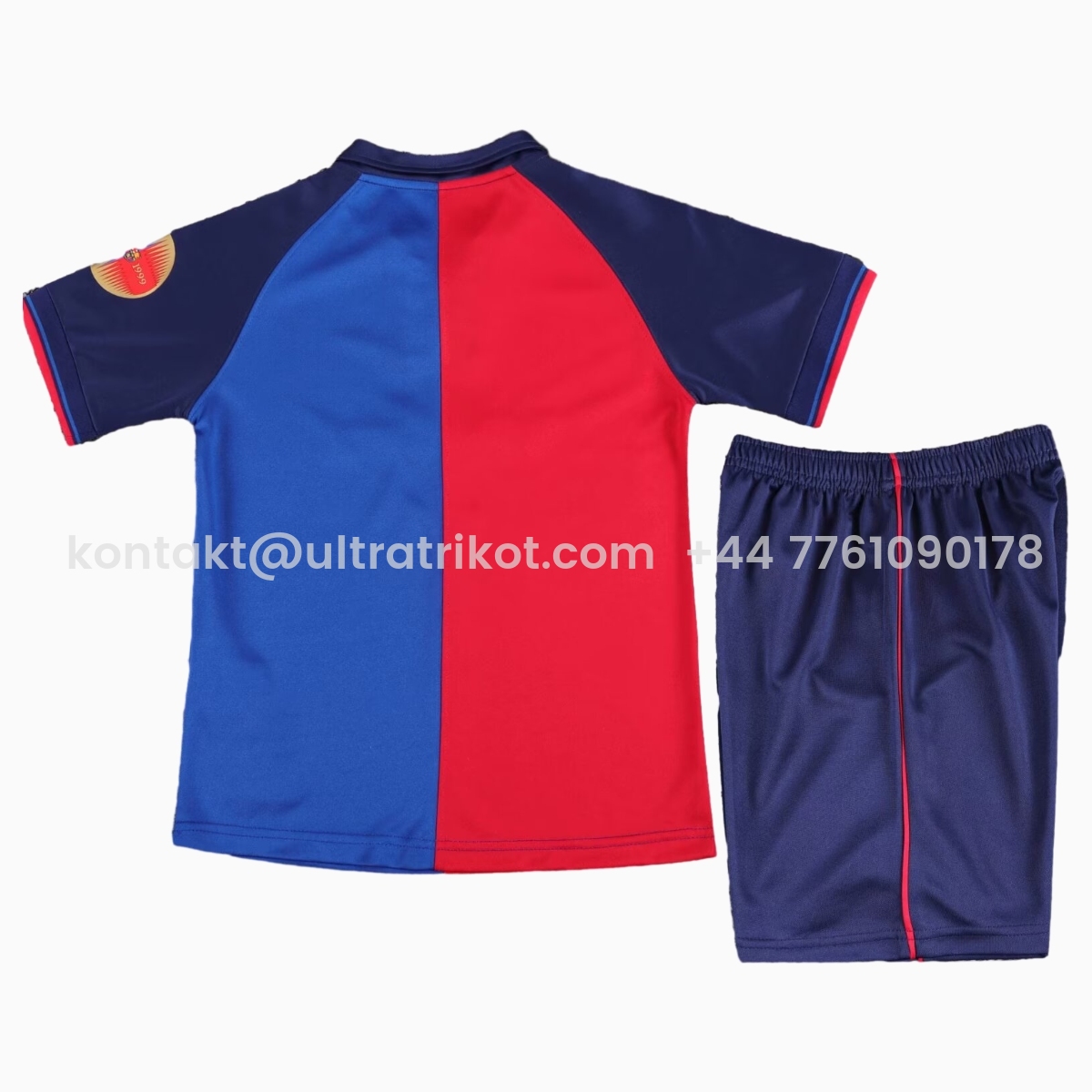 UltraTrikot-Retro Barcelona 99-00 Home 100th anniversary Kids Kit