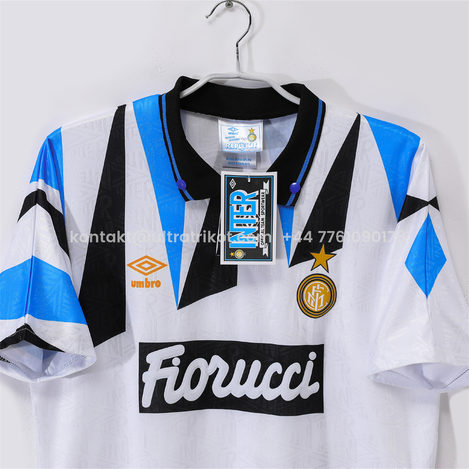 UltraTrikot-Retro Inter Milan 1992-93 Away Jersey