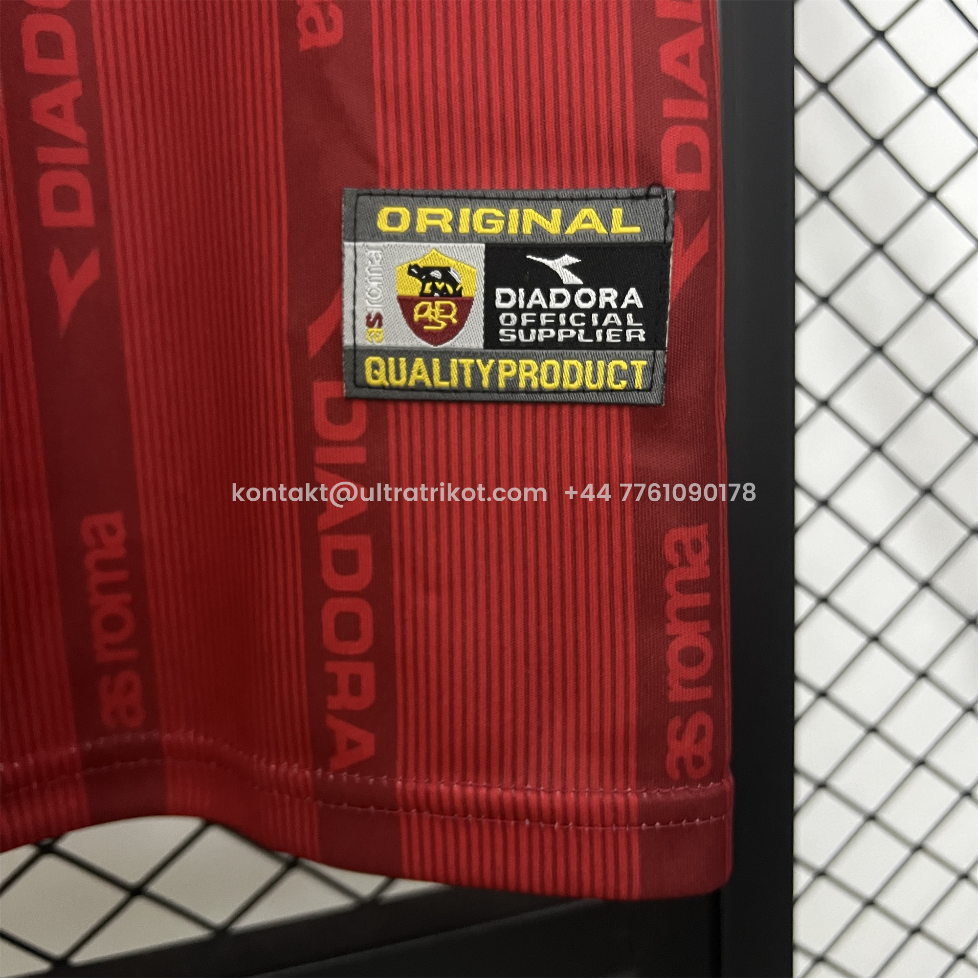 UltraTrikot-Retro Roma 1999-00 Home Jersey