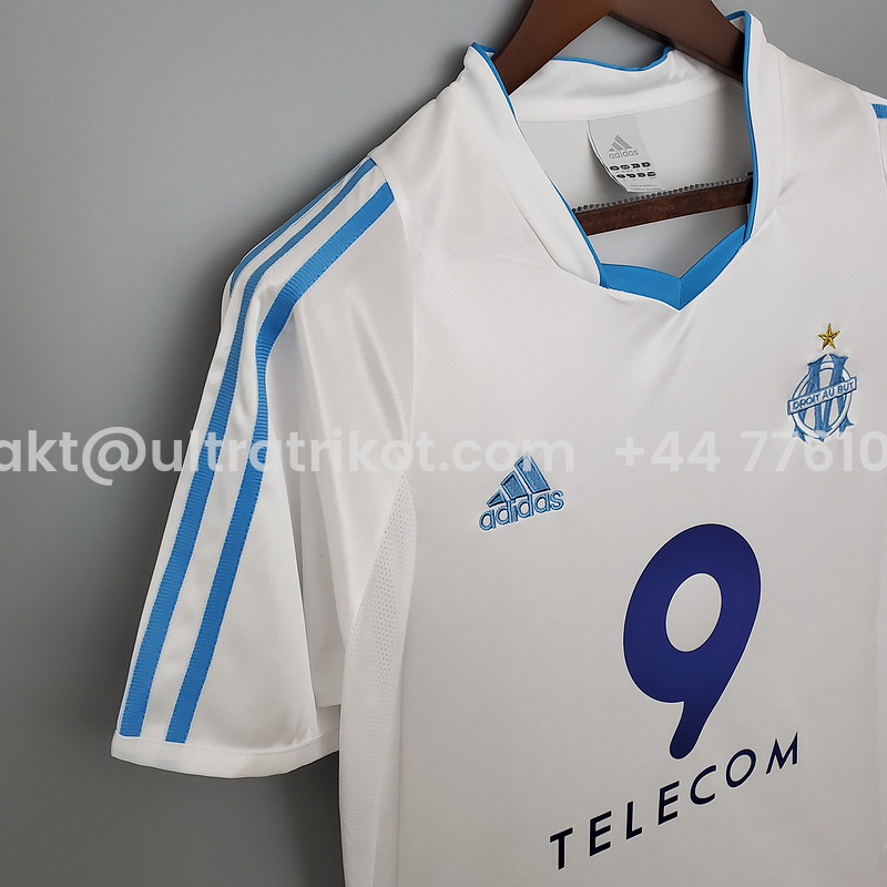 UltraTrikot-Retro Marseille 2003-04 Home Stadium Jersey