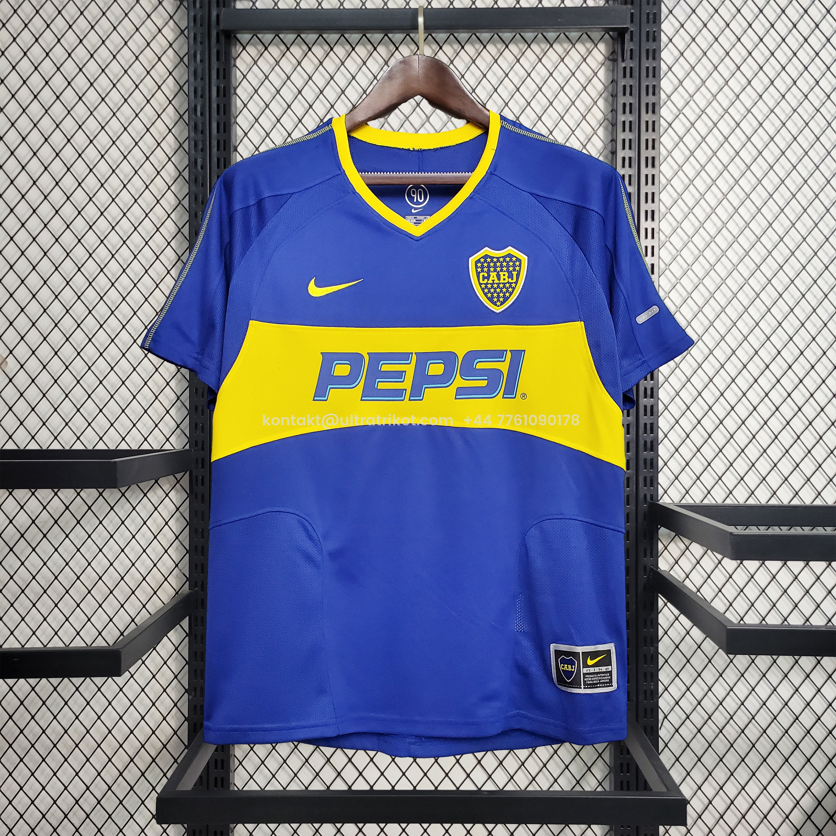 UltraTrikot-Retro Boca Juniors 2003-04 Home Stadium Jersey