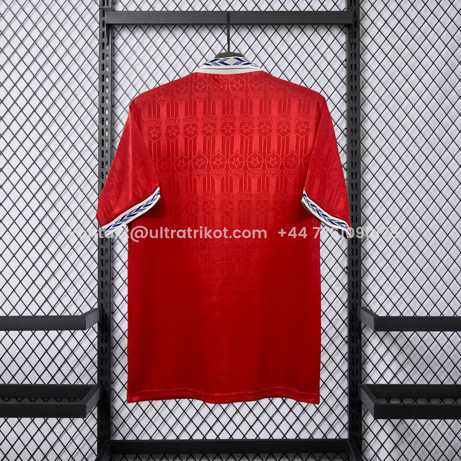 UltraTrikot-Retro Chile 1995 Home Red Jersey