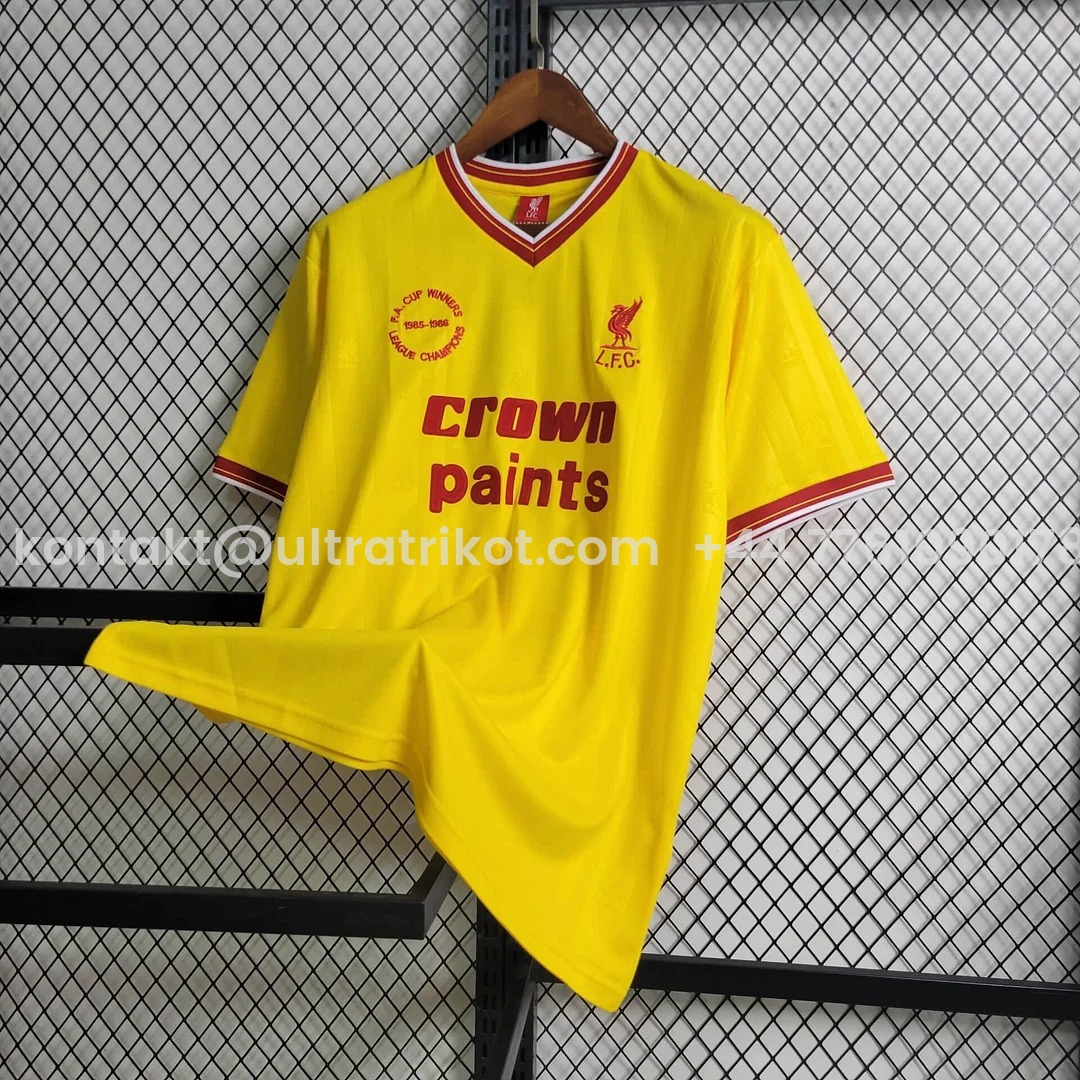 UltraTrikot-Retro Liver.pool 1986-87 Third Jersey