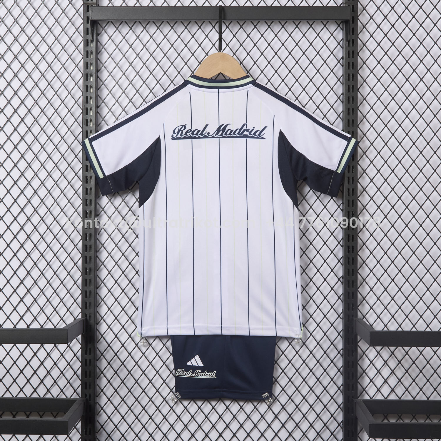 UltraTrikot-Real Madrid 25-26 White Baseball Kids Kit