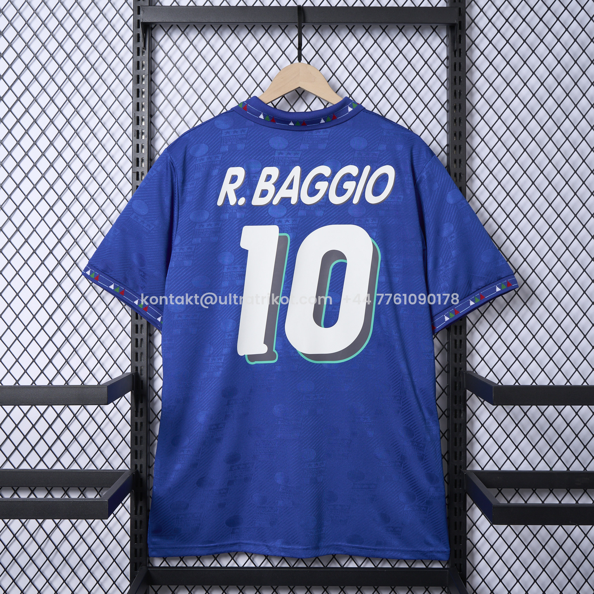 UltraTrikot-Retro Italy 1994 Home Stadium Jersey