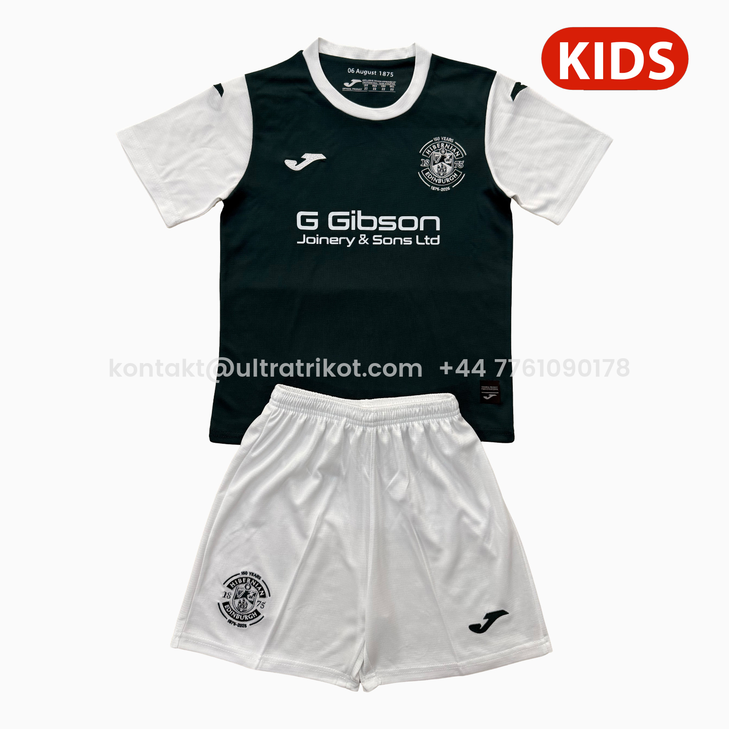UltraTrikot-Hibernian 25-26 Home Kids Kit