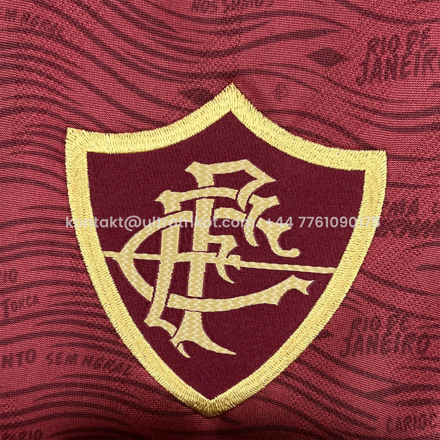 UltraTrikot-Fluminense 25-26 Third Red Jersey - Fans Version