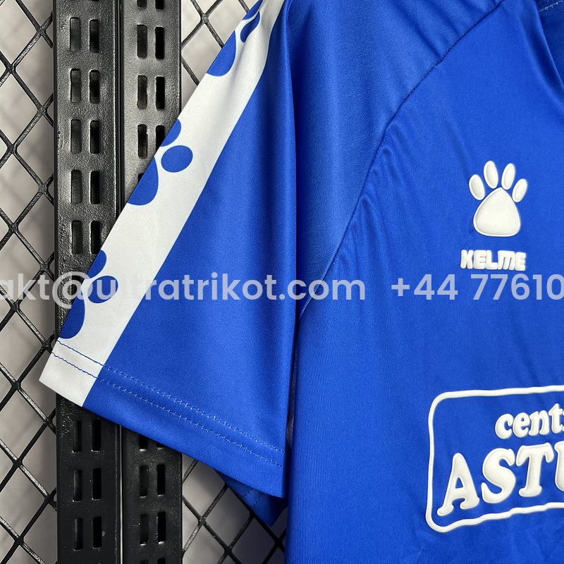 UltraTrikot-Retro Real Oviedo Vetusta 1990-91 Home Stadium Jersey