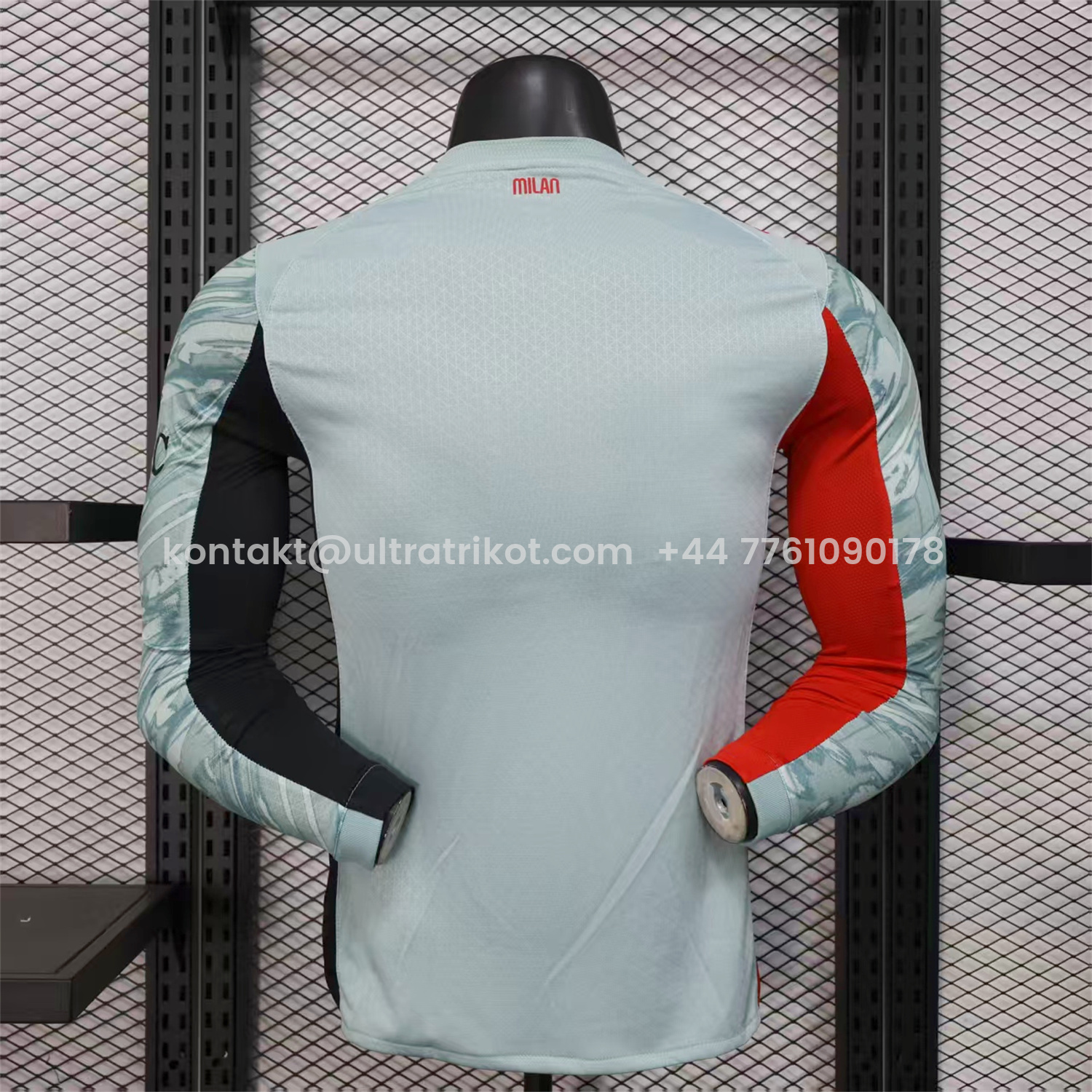 UltraTrikot-AC Milan 25-26 Goalkeeper Home Long Sleeves Jersey - Player Version