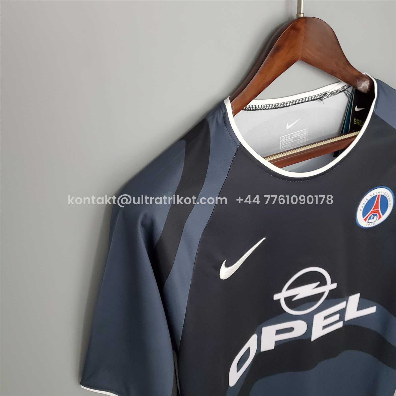 UltraTrikot-Retro Paris Saint-Germain PSG 2001-02 Third Jersey