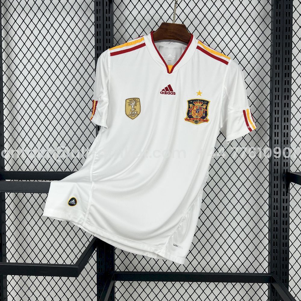 UltraTrikot-Retro Spain 2011 Away White Jersey