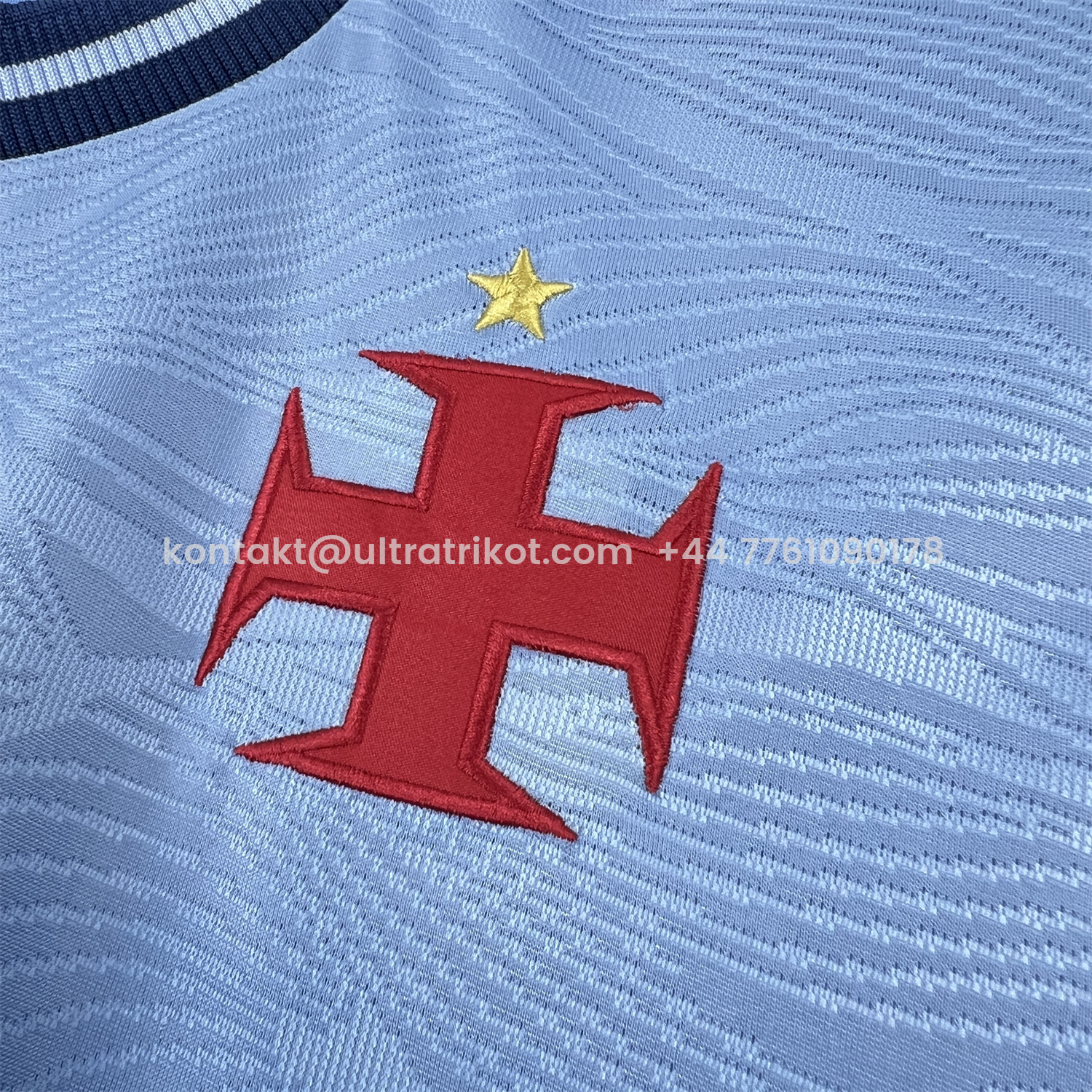 UltraTrikot-Vasco da Gama 25-26 Blue Goalkeeper Jersey - Fans Version