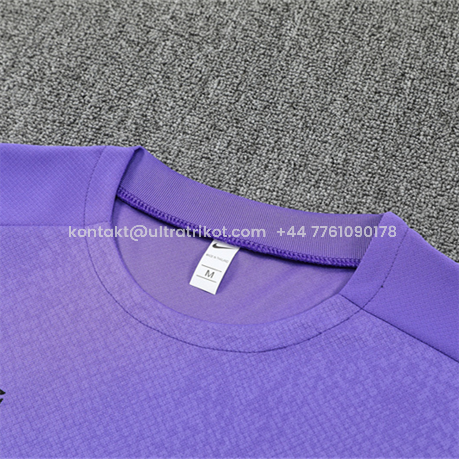 UltraTrikot-Barcelona 25-26 X KB Short-Sleeve Training Set - Purple Top & Black Shorts