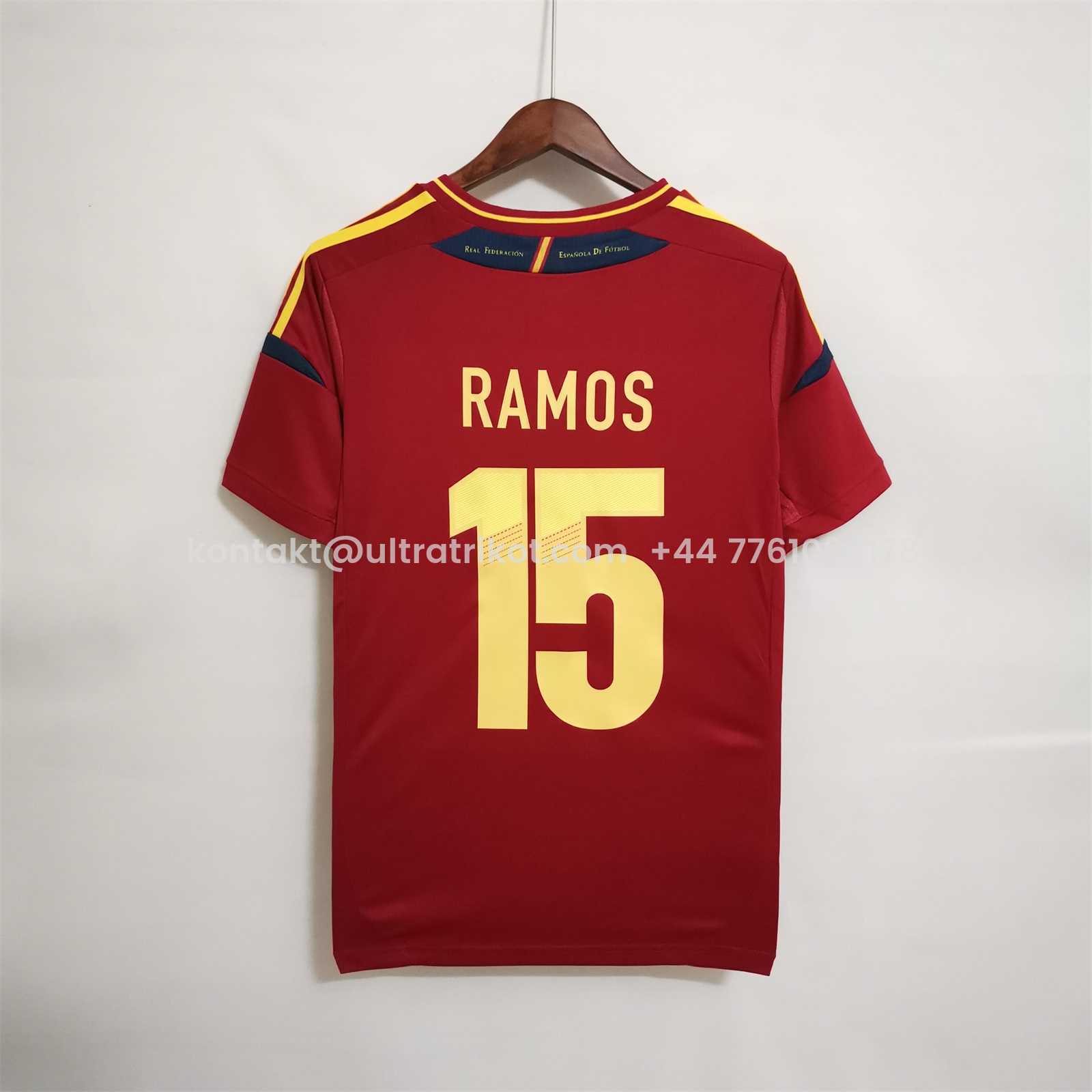 UltraTrikot-Retro Spain 2012 Home Stadium Jersey