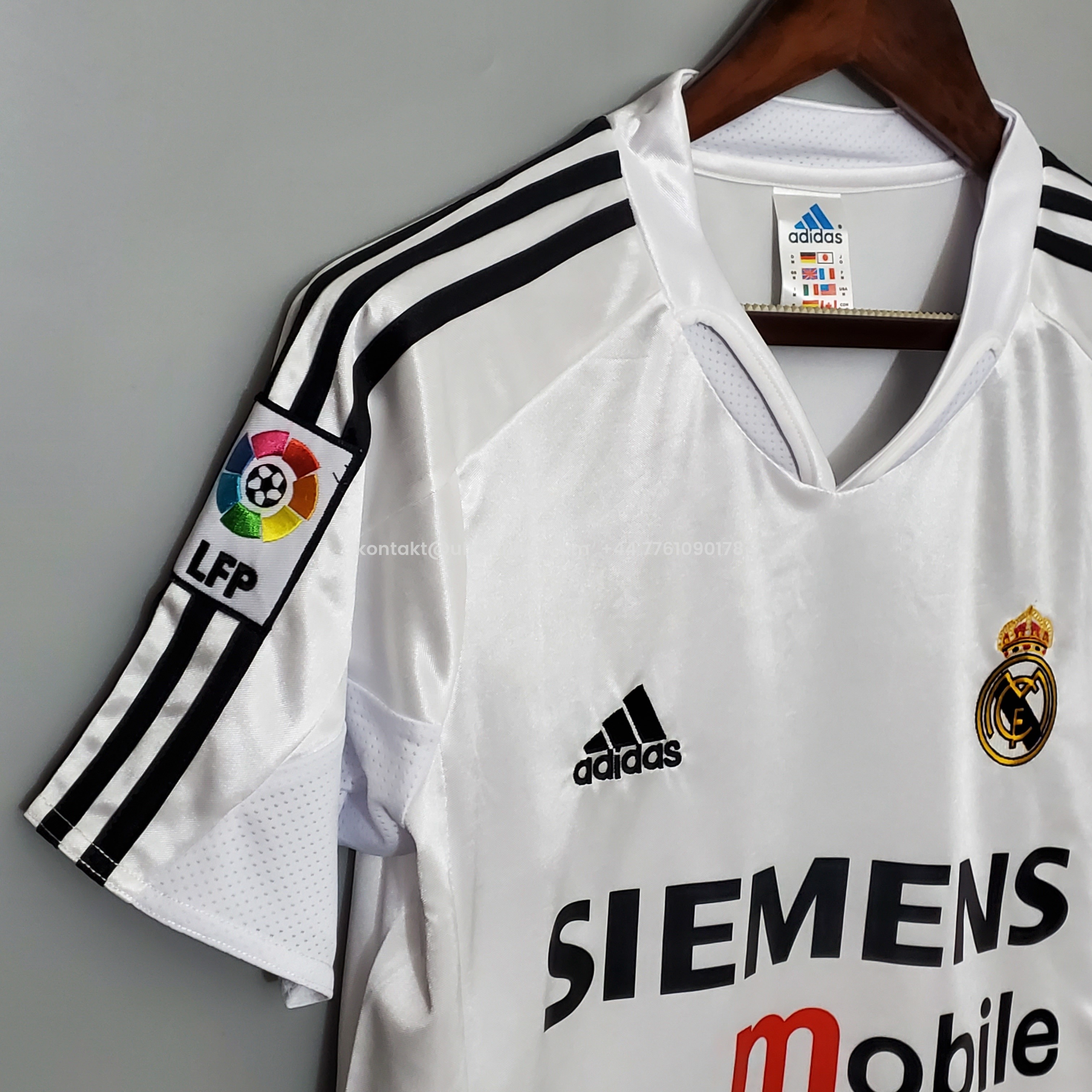 UltraTrikot-Retro Real Madrid 04-05 Home Stadium Jersey