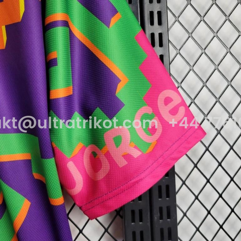 UltraTrikot-Retro Mexico 1995 Goalkeeper Purple Orange Jersey