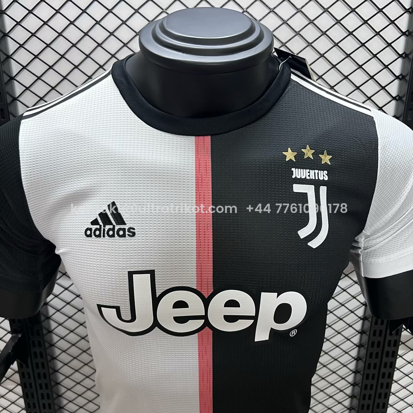 UltraTrikot-Retro Juventus 2019-20 Home Stadium Jersey - Player Version