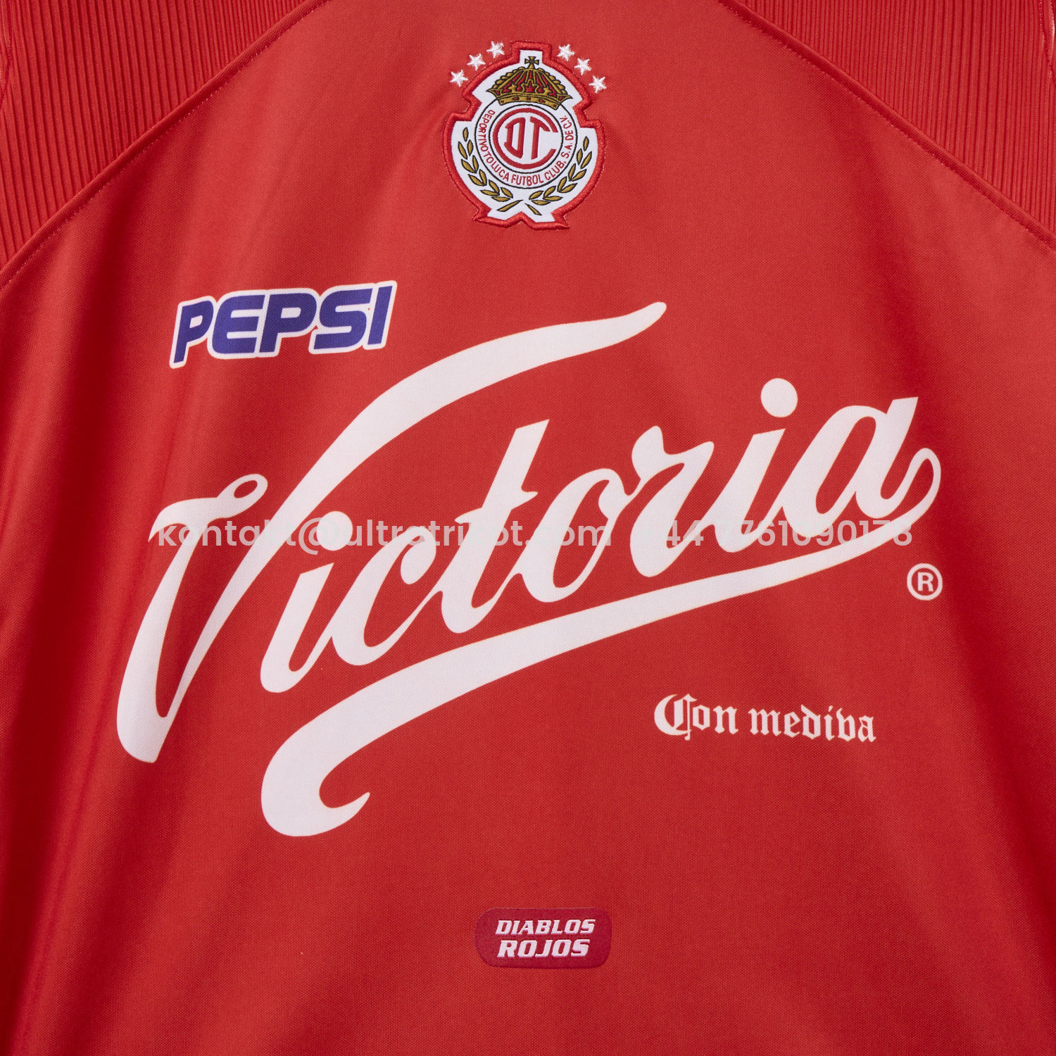 UltraTrikot-Retro Toluca 2000-01 Home Jersey