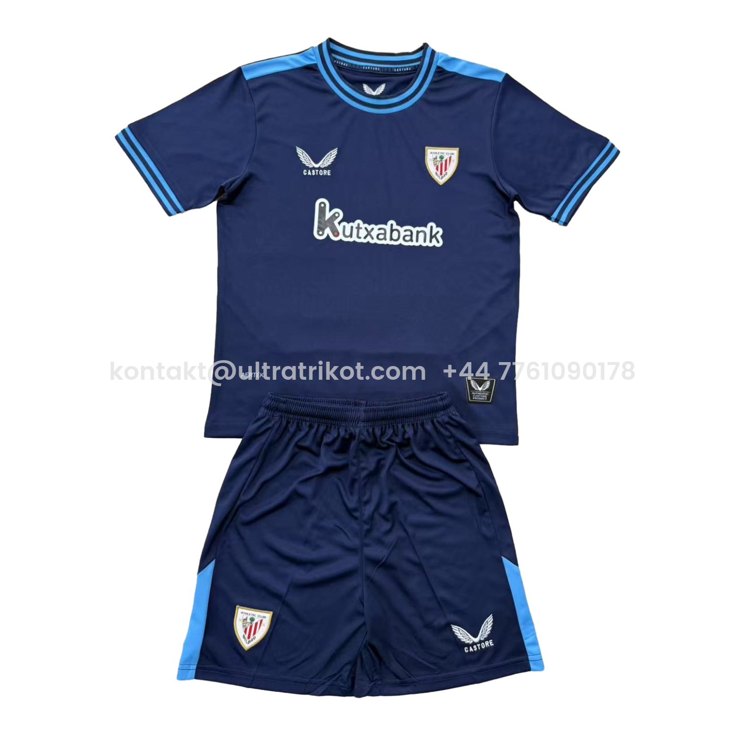 UltraTrikot-Athletic Bilbao 25-26 Away Men's Adult Jersey Set - Fans Version