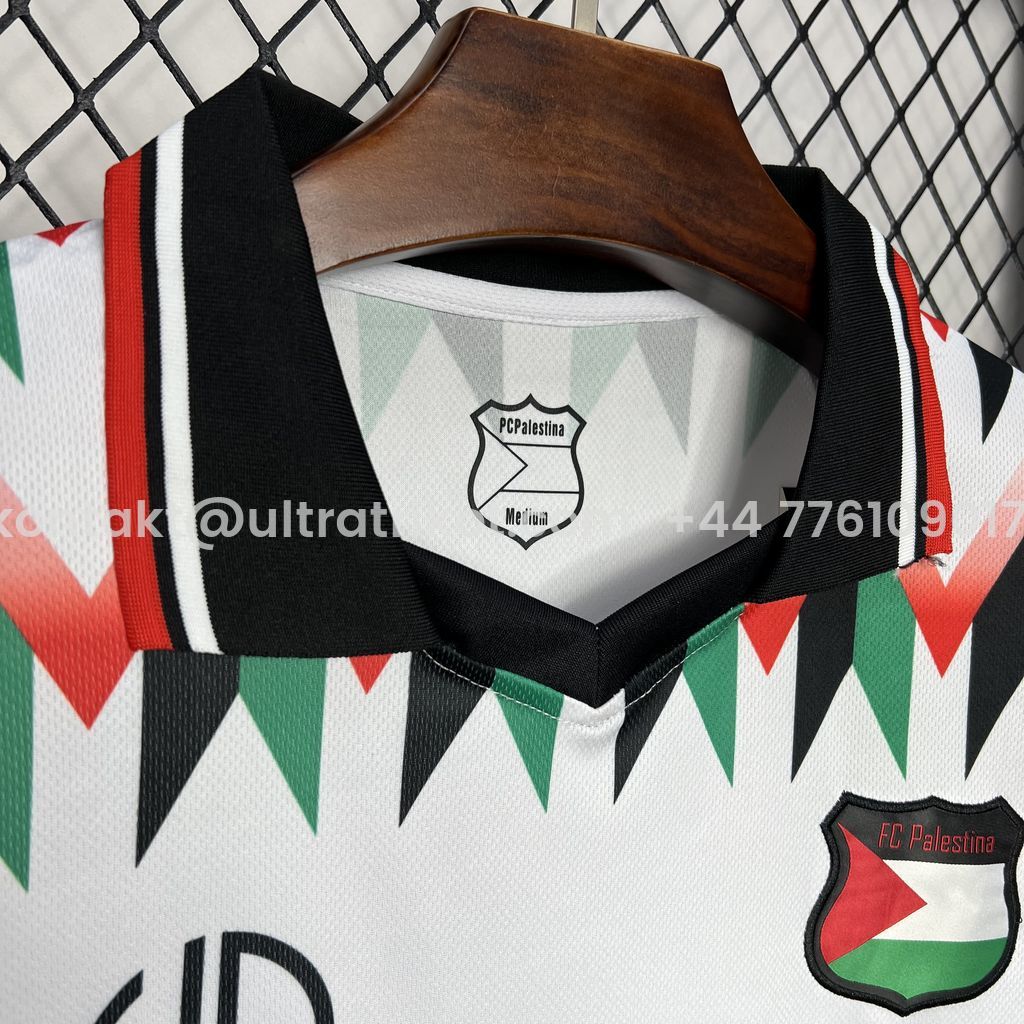 UltraTrikot-Retro Club Deportivo Palestino X Hypepeace White Throwback Jersey
