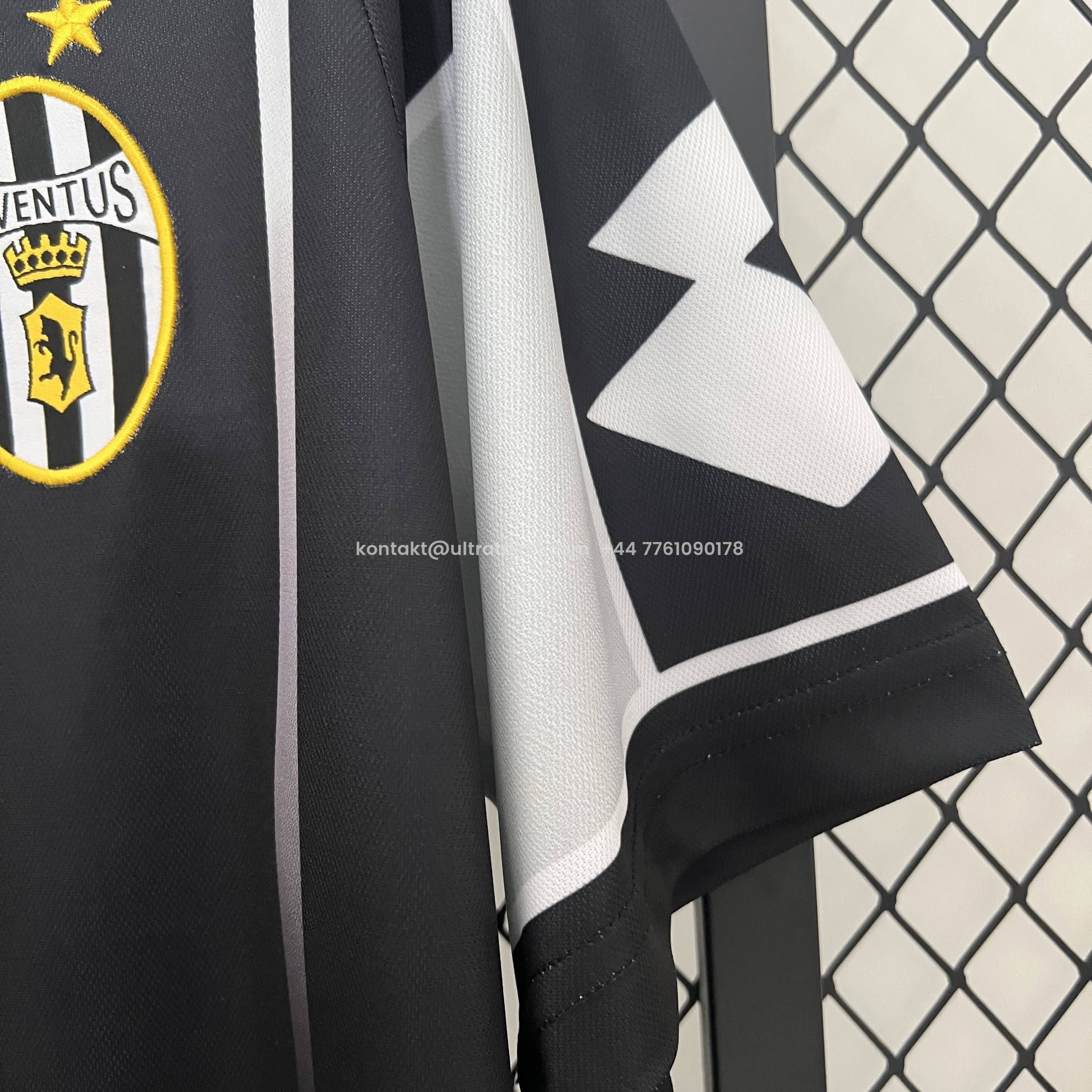 UltraTrikot-Retro Juventus 2000-01 Black Training Jersey