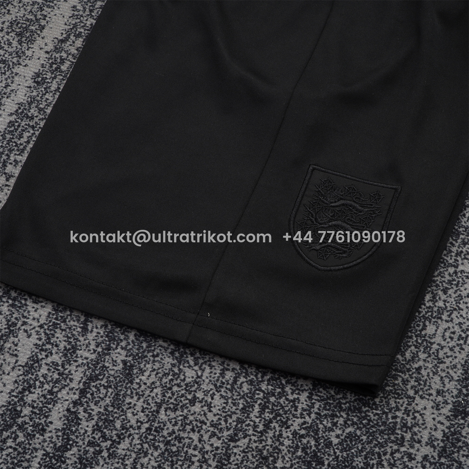 UltraTrikot-Retro England 1990 Black Special Kids Kit