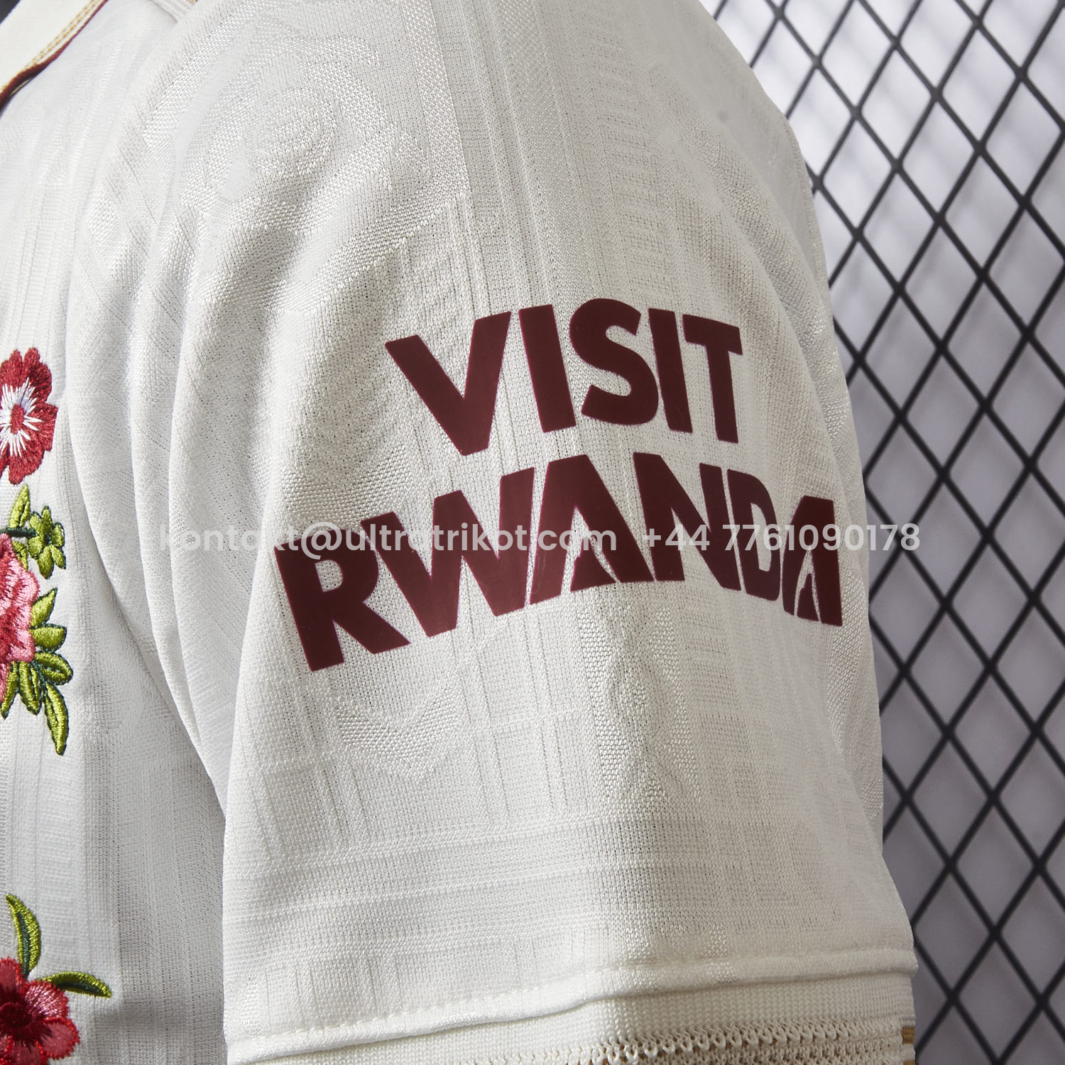 UltraTrikot-【Embroidered Flower Version】Arsenal 25-26 Third White Jersey - Player Version