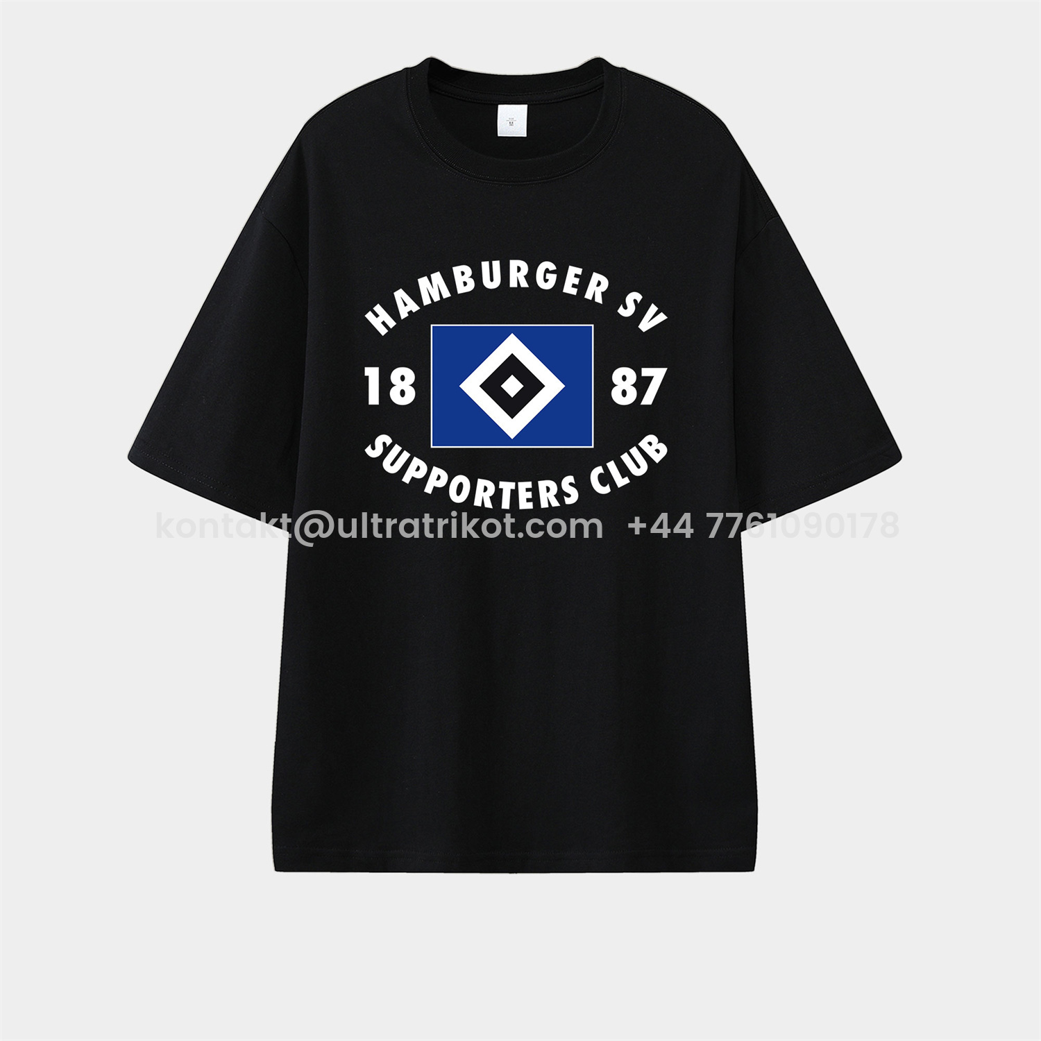 UltraTrikot-Hamburger SV 1887 Supporters Club Unisex Pure Cotton T-shirt