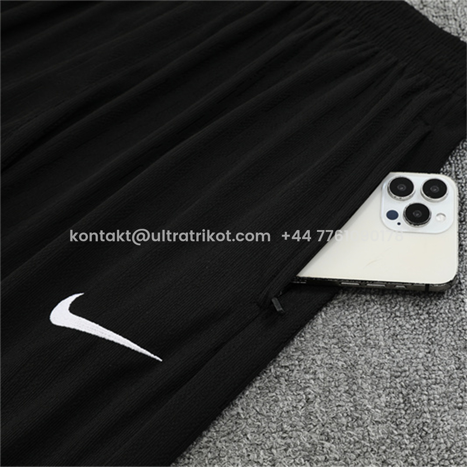 UltraTrikot-Brazil 25-26 Long Sleeve Training Set - Player Version - Yellow Top and Black Pants