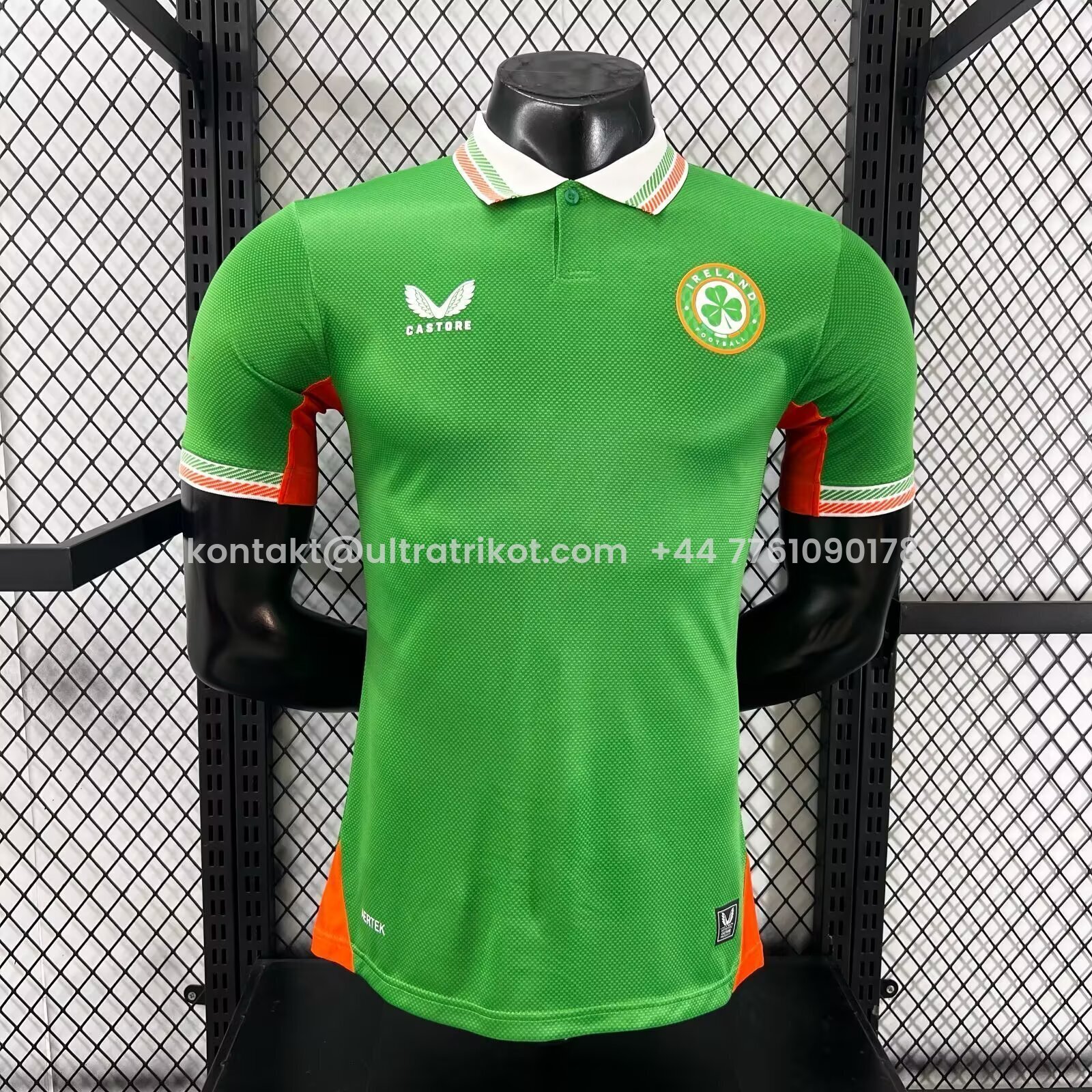 UltraTrikot-Ireland 2026 Women's Team Home Jersey - Player Version