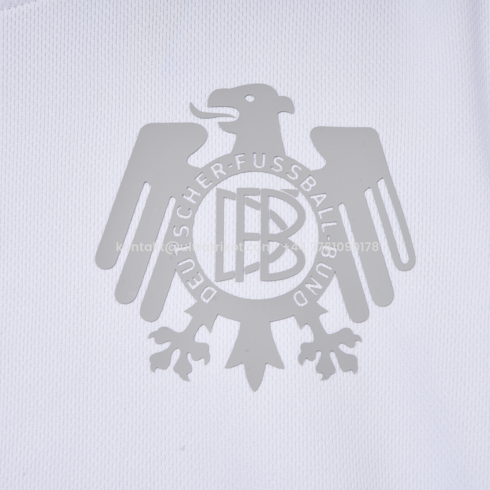 UltraTrikot-Germany 2025 White Retro Style Jersey - Fans Version