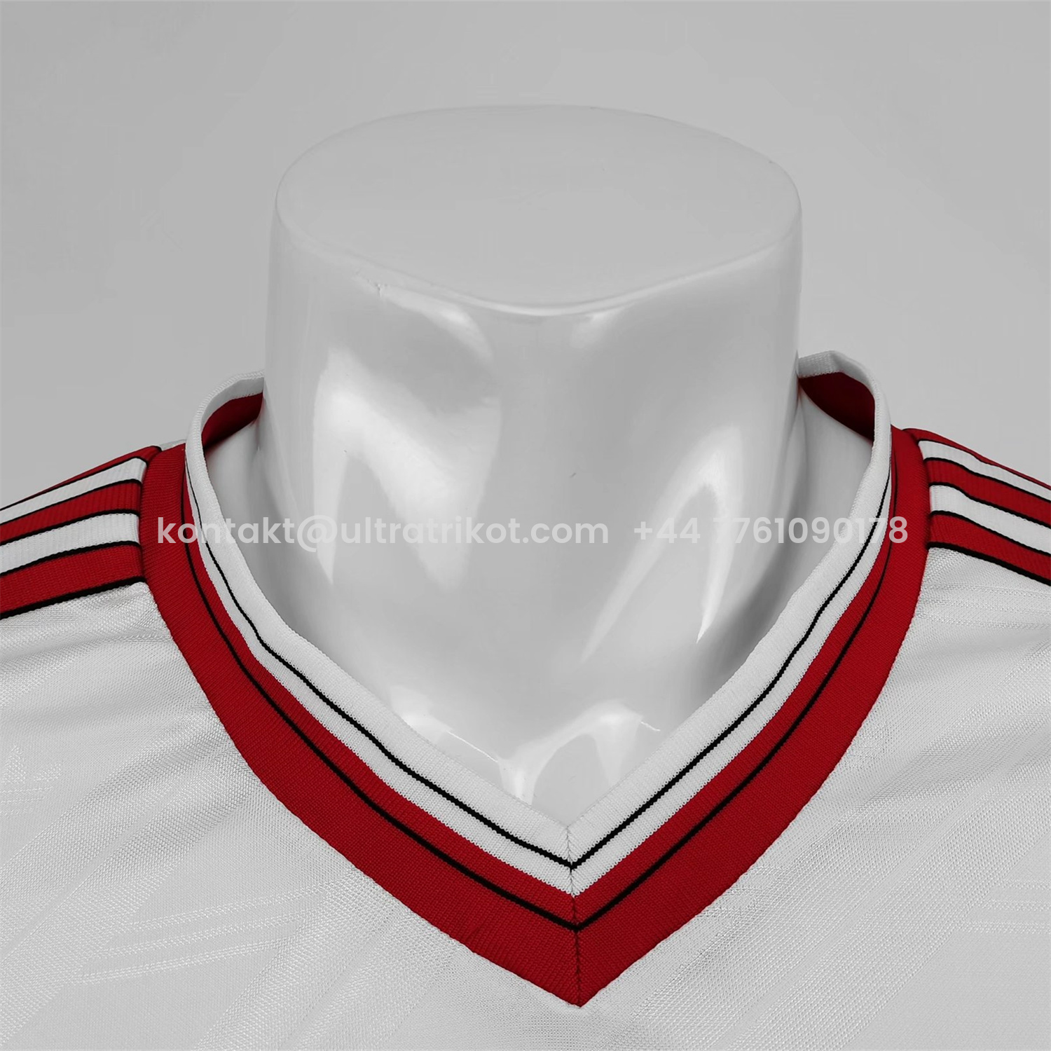 UltraTrikot-Retro Manchester United 86-88 Away Long Sleeve Jersey