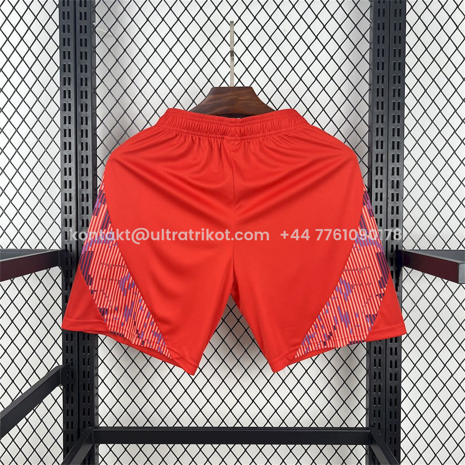 UltraTrikot-Universidad de Chile 25-26 Away Red Shorts- Fans Version