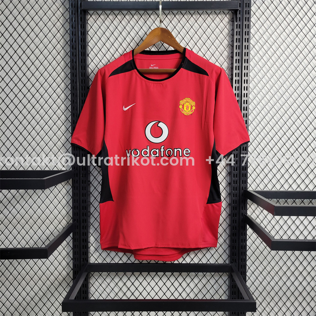 UltraTrikot-Retro Manchester United 02-04 Home Jersey