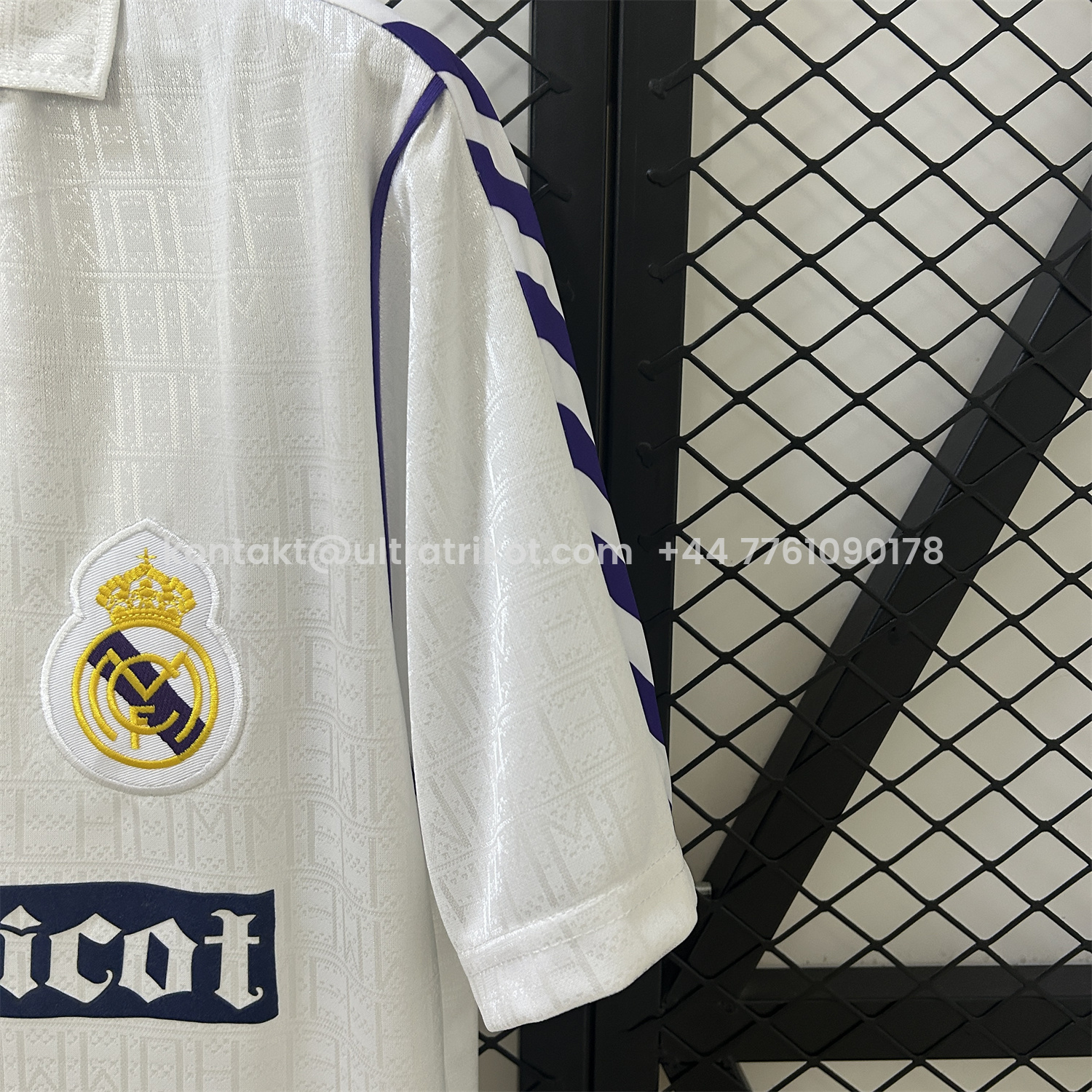 UltraTrikot-Retro Real Madrid 1989-90 Home Jersey