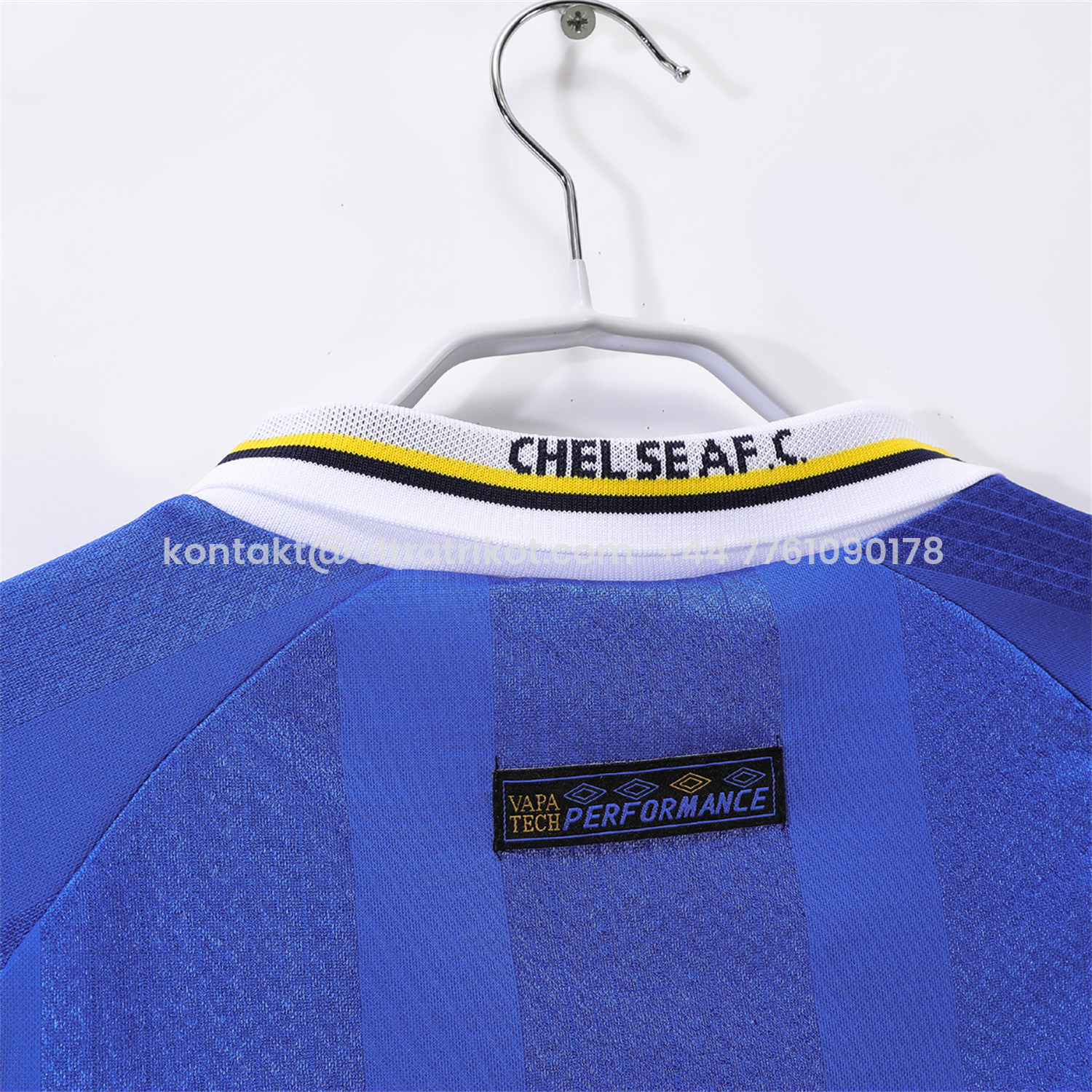 UltraTrikot-Retro C.H.E.L.S.E.A 1997-99 Home Long Sleeves Jersey