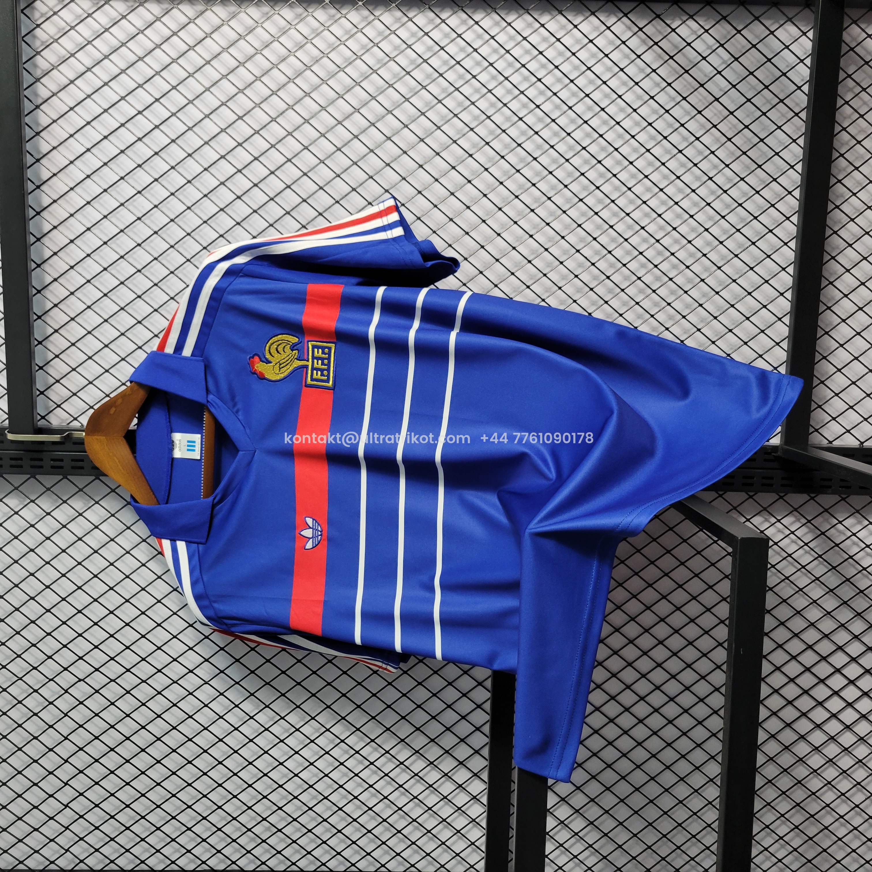 UltraTrikot-Retro France 1984 Home Stadium Jersey