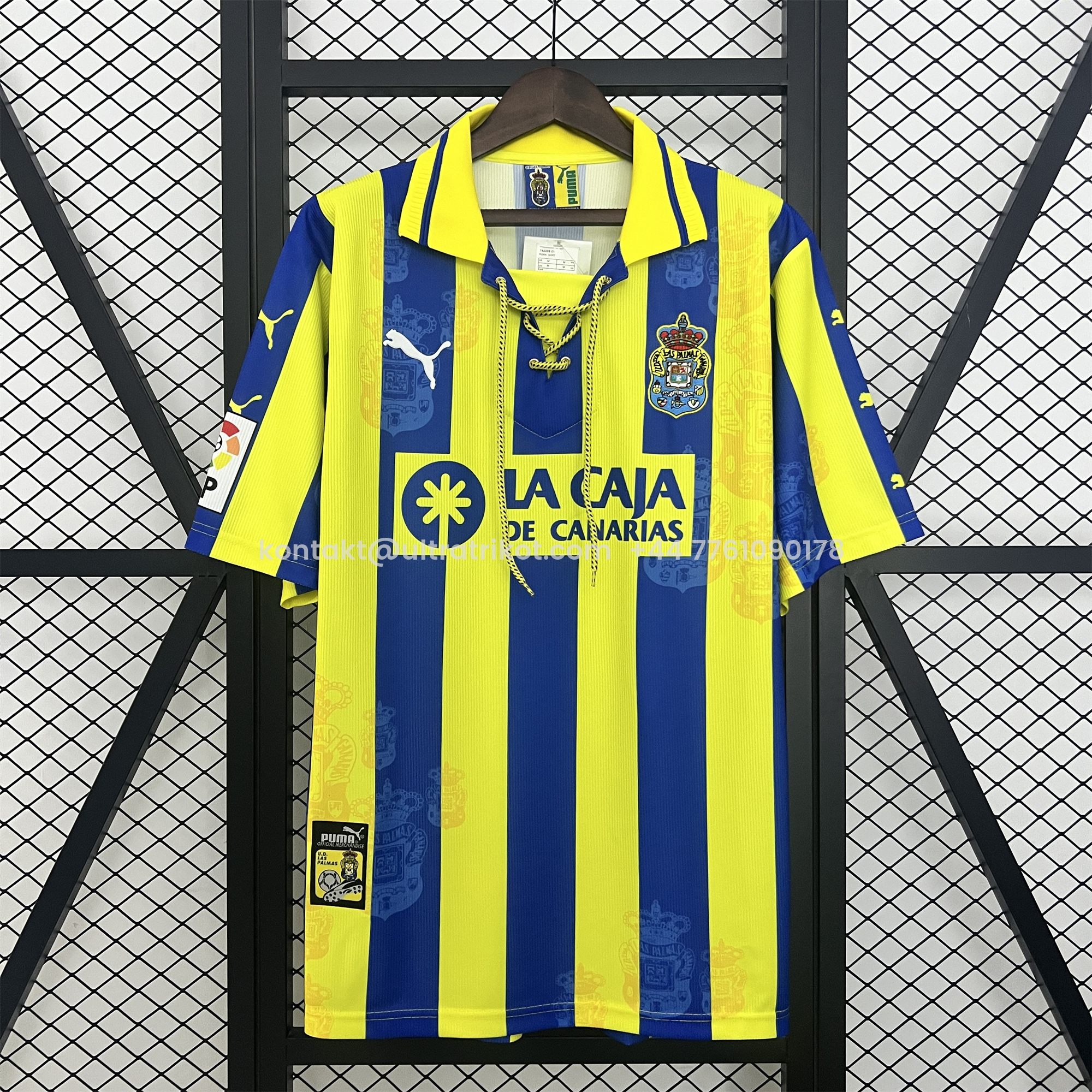 UltraTrikot-Retro Las Palmas 1997-98 Away Jersey