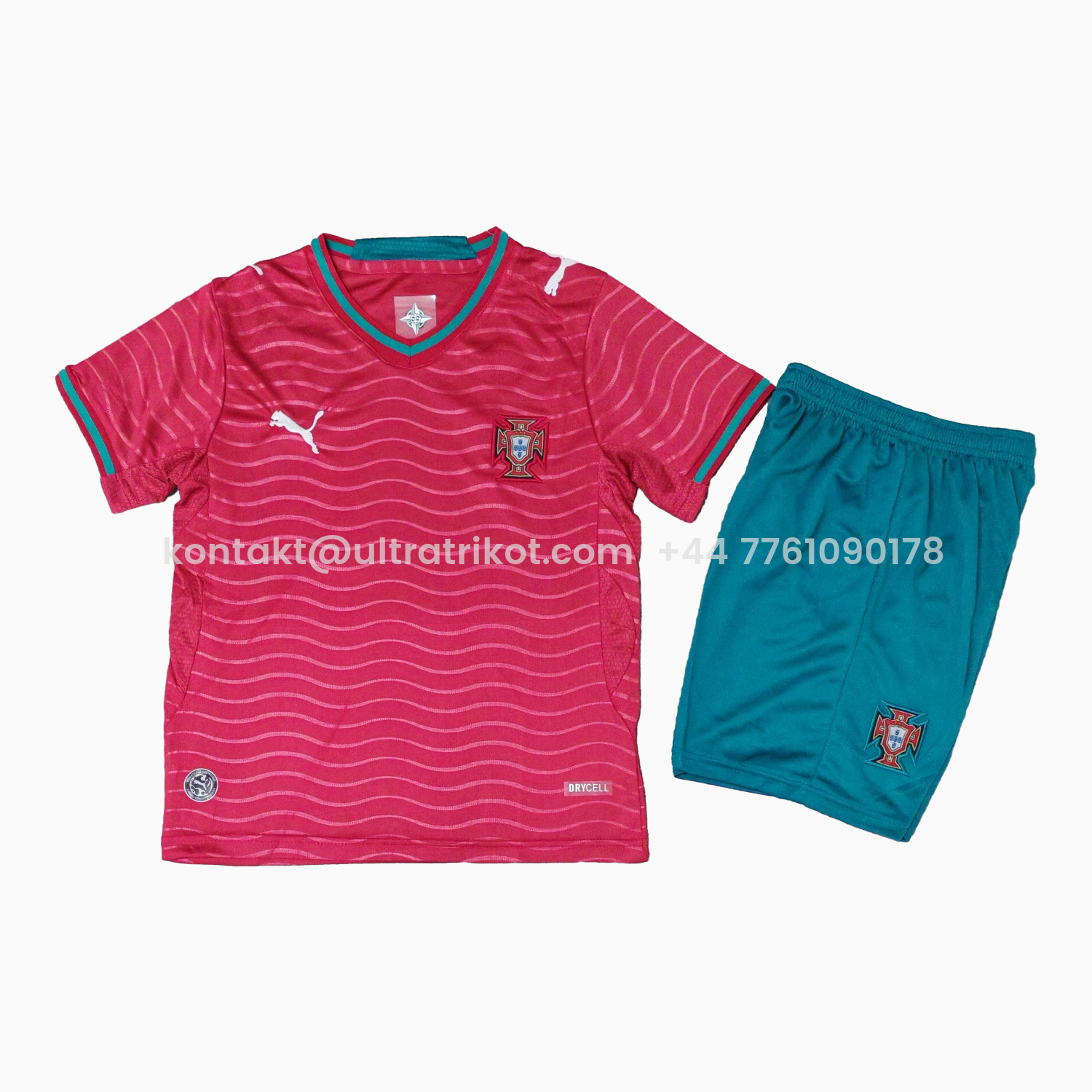 UltraTrikot-Portugal 2026 Home Kids Kit