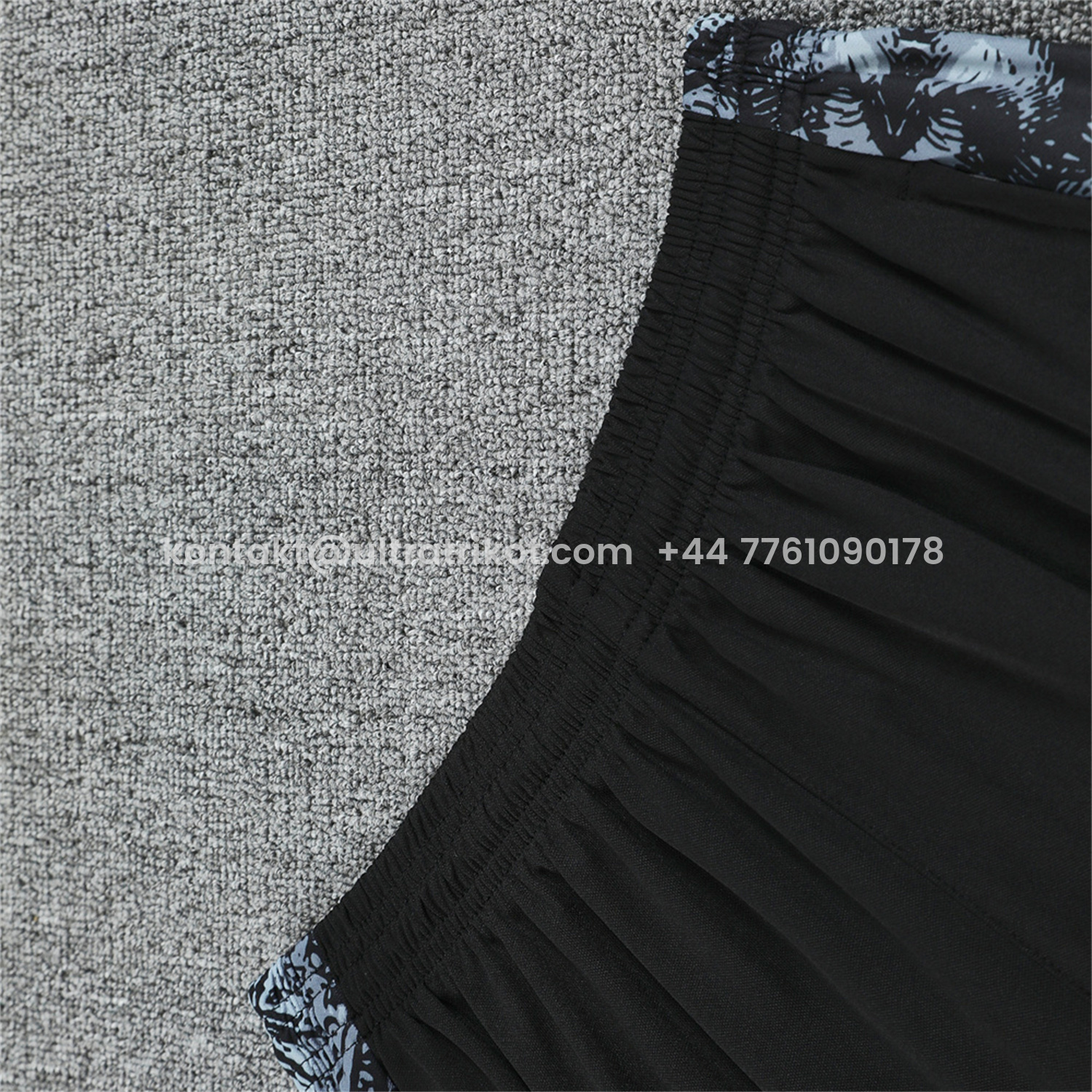 UltraTrikot-Brazil 25-26 White Jesus Statue Vest Training Set - White Vest & Black Shorts