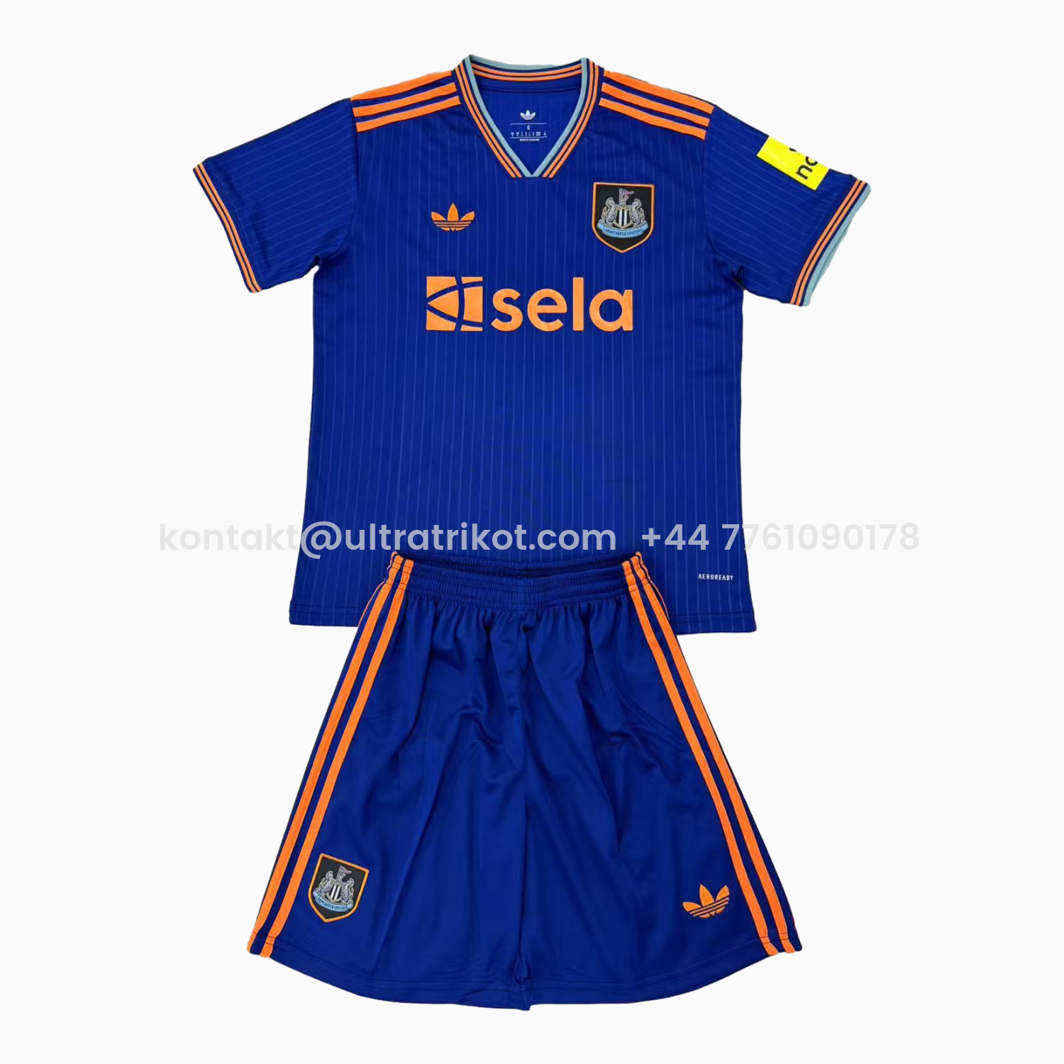 UltraTrikot-Newcastle United 25-26 Third Men's Adult Jersey Set - Fans Version