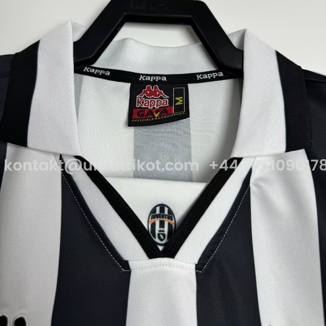 UltraTrikot-Retro Juventus 1995-97 Home Stadium Jersey
