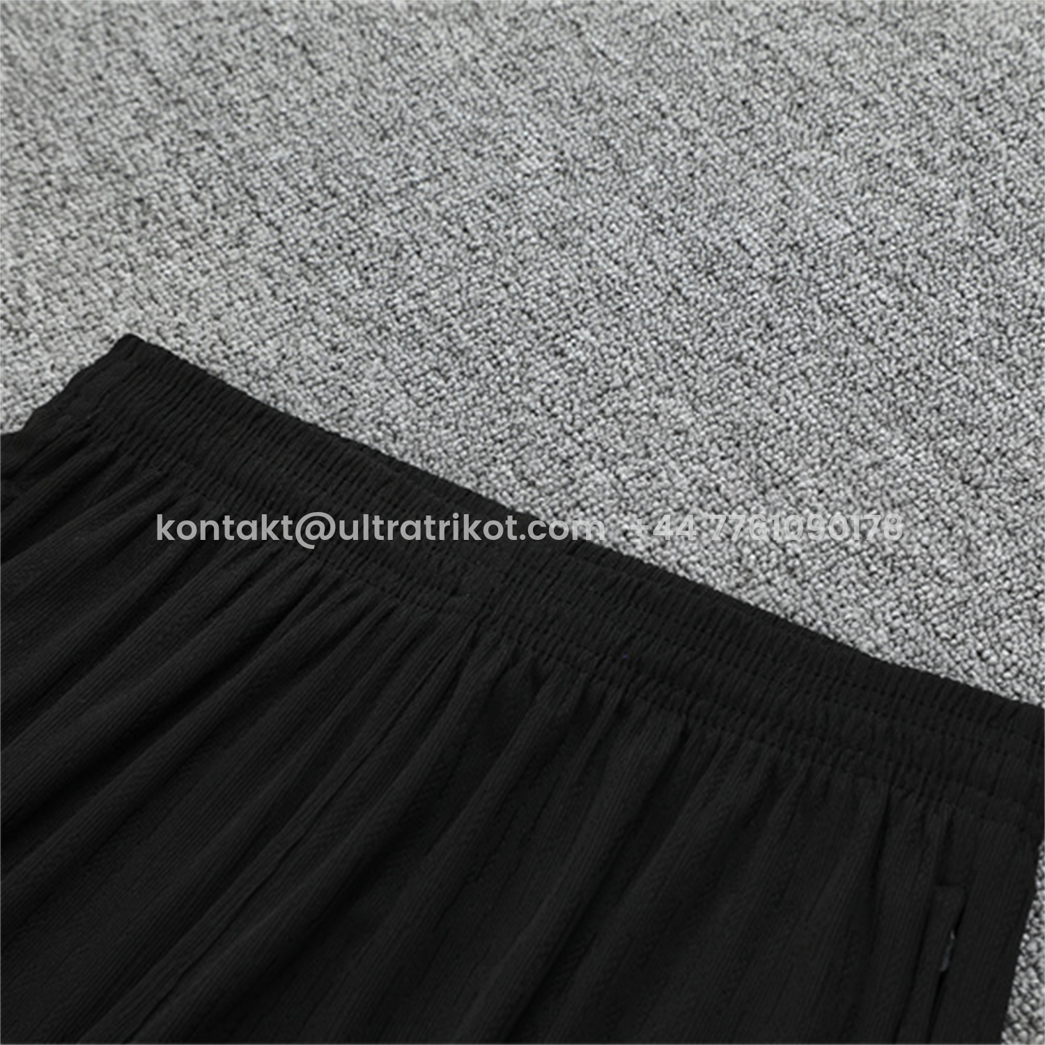 UltraTrikot-Brazil 25-26 Kids Long Sleeve Training Set - Player Version - Black Top and Pants