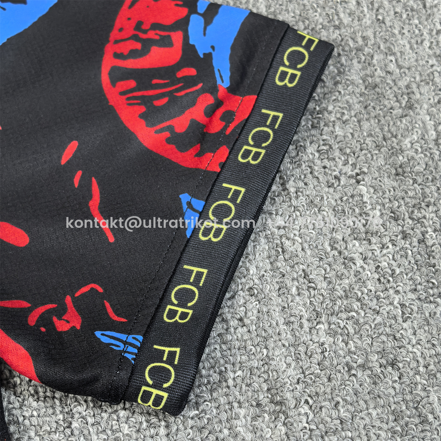 UltraTrikot-Barcelona 25-26 Red Blue Snake Silhouette Pattern Special Jersey - Fans Version
