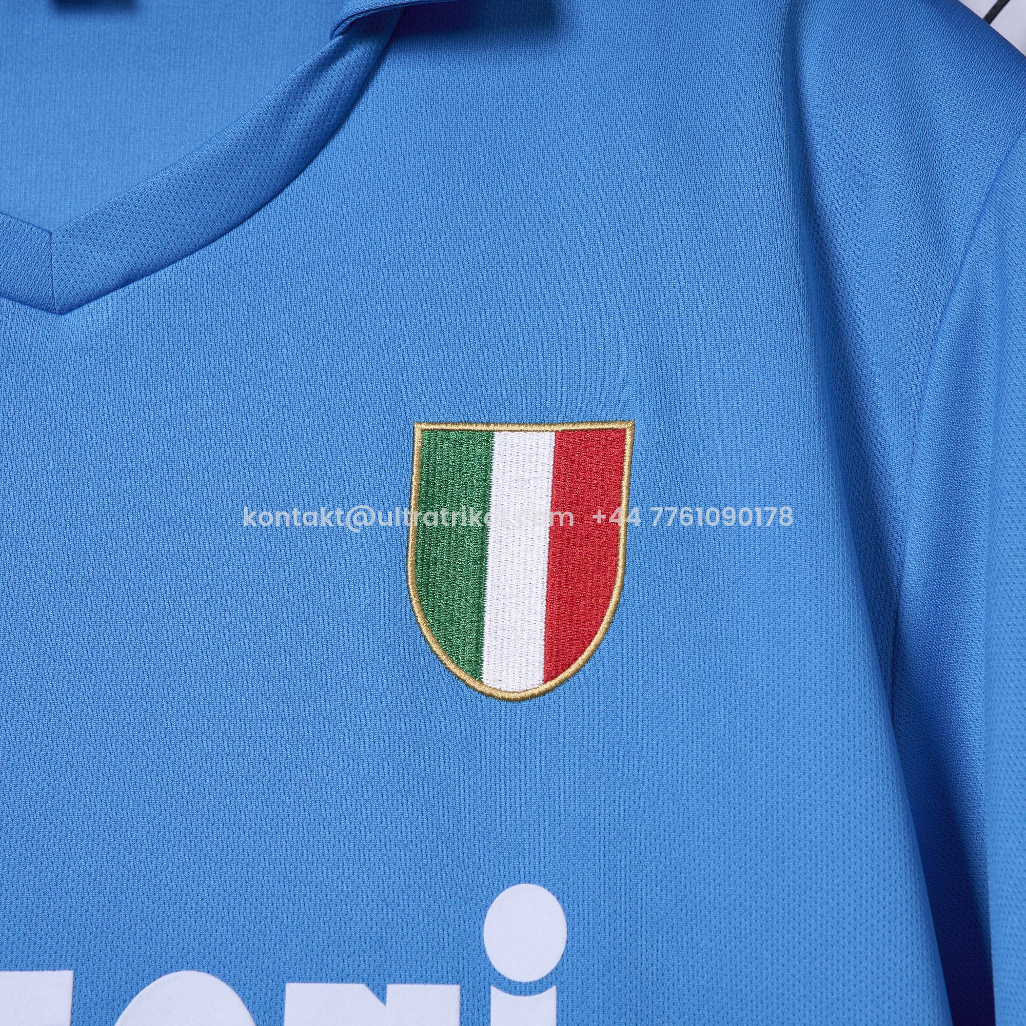 UltraTrikot-Retro Napoli 1987-88 Home Stadium Jersey