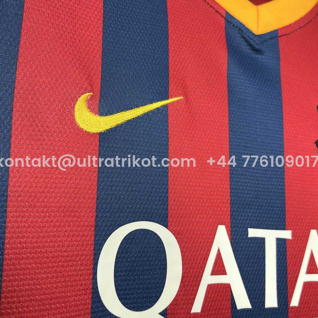 UltraTrikot-Retro Barcelona 13-14 Home Stadium Jersey