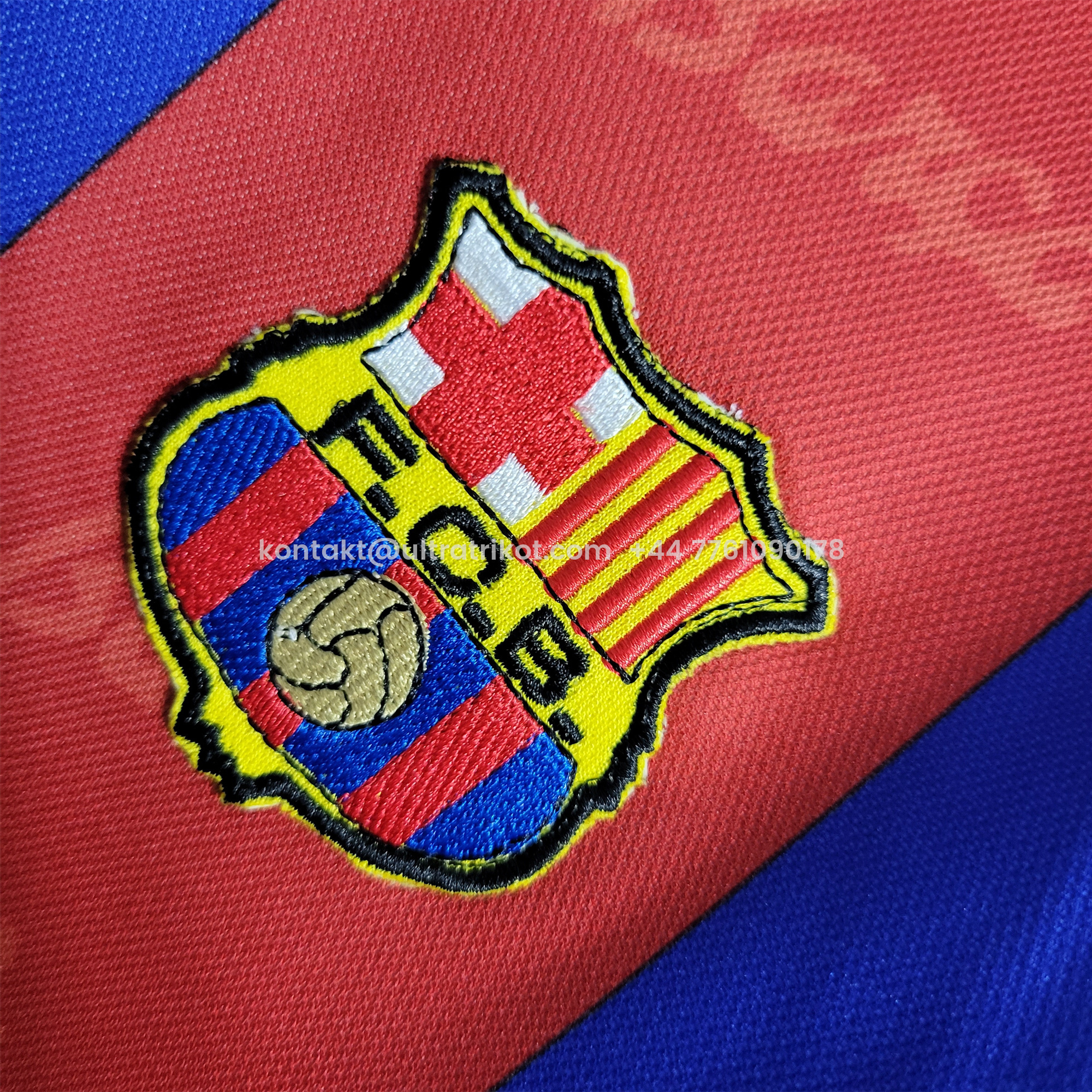 UltraTrikot-Retro Barcelona 96-97 Home Stadium Jersey