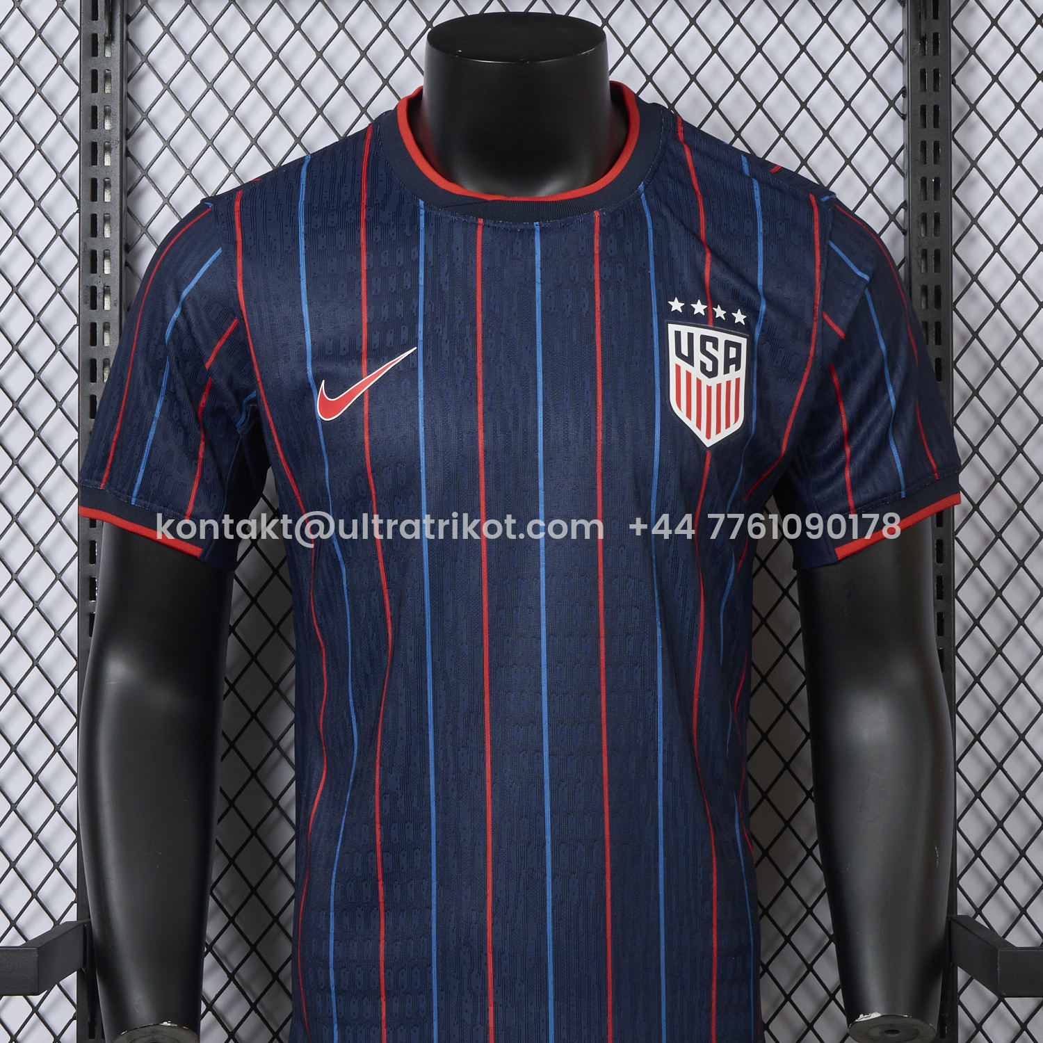 UltraTrikot-United States USA 25-26 Women's Team Away Jersey - Men's Player Version