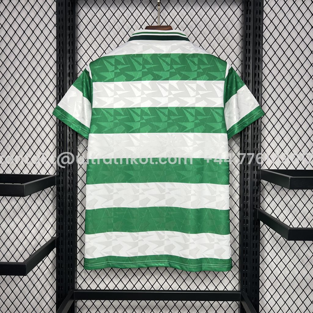 UltraTrikot-Retro Celtic 1989-91 Home Stadium Jersey